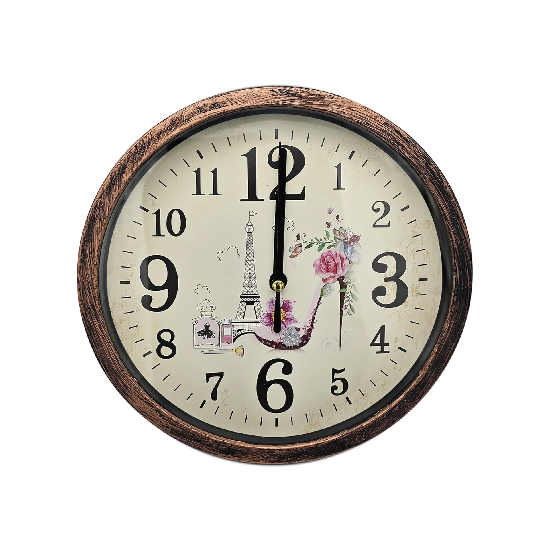 Shabby Chic Patchwork Vintage Home Decor Wall Clock ~5477 - Image 4