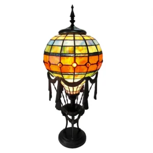 ROZIER Tiffany-style 1 Light Table Lamp 11" Shade