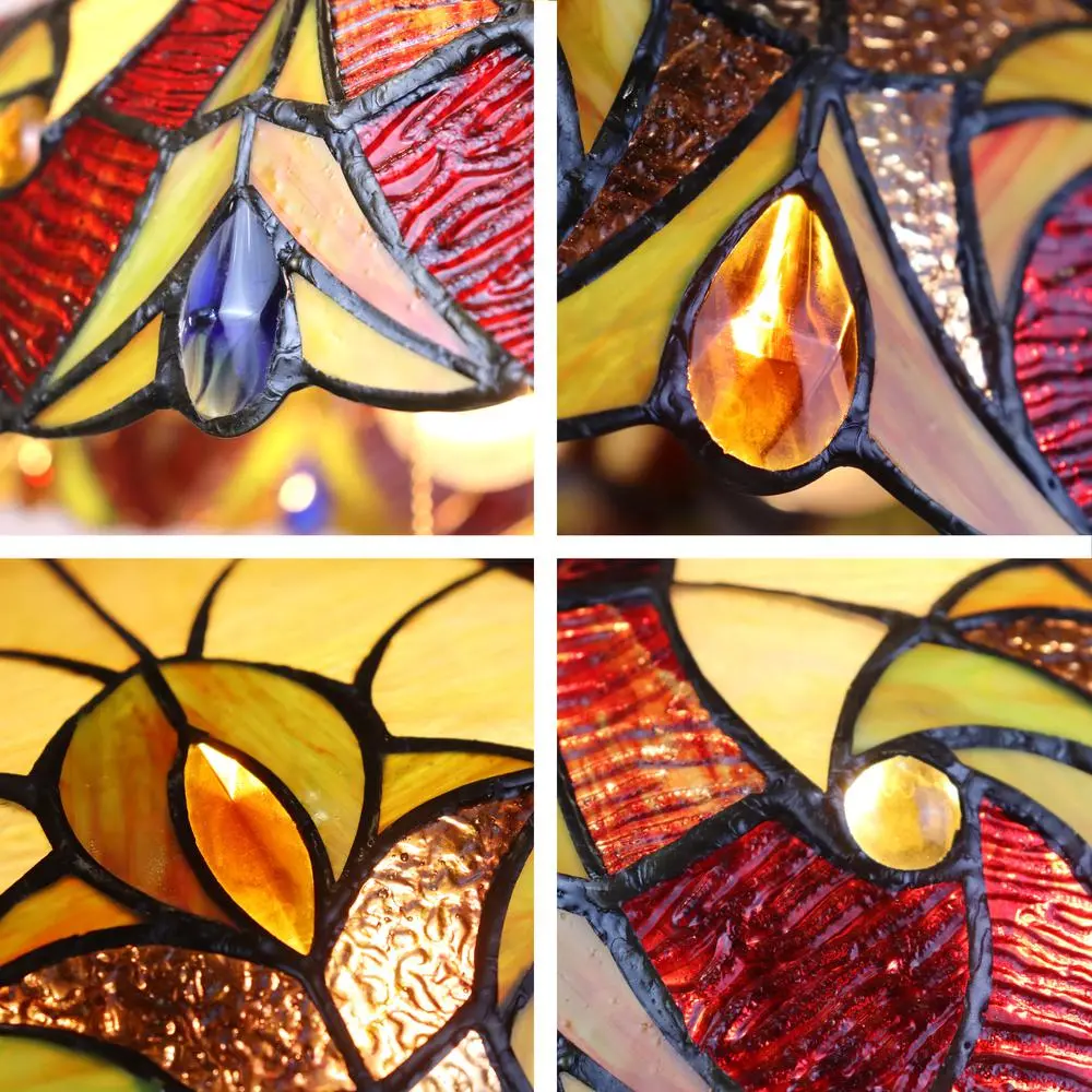 CHLOE Lighting ADIA Tiffany-Style Dark Bronze 2-Light Victorian Floor Lamp 18" Shade - Image 4