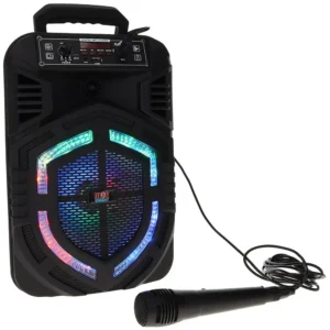 Neon Knight 8 inch Tailgate Bluetooth(R) Speaker Portable Speaker with Microphone NKTG
