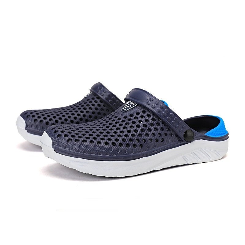 Summer Dongdong Shoes Men'S Dual Use Trend Small Size 36 Outdoor 37 Sandals Lovers Beach Baotou Sandals - Image 2