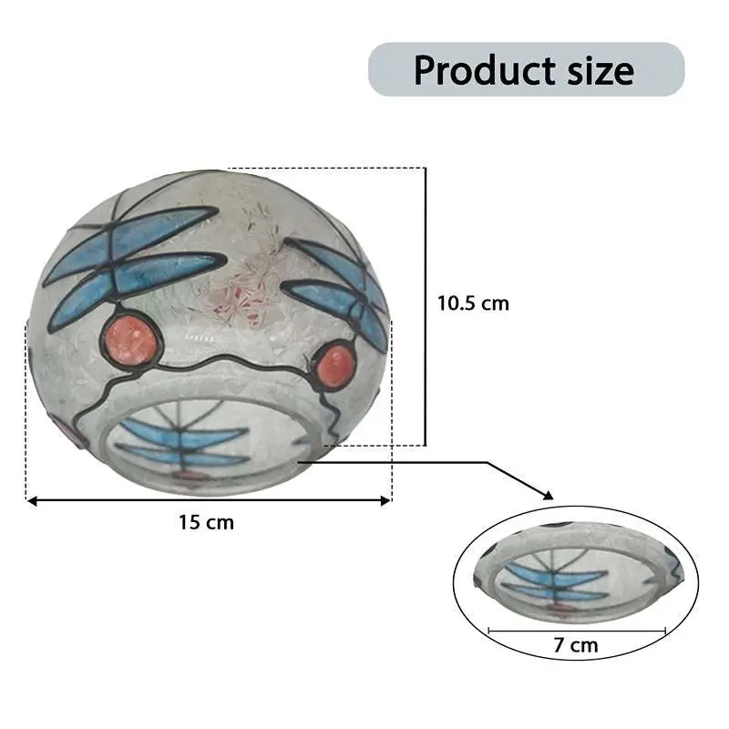 Tiffany style Ceiling Pendant Hanging Mediterranean Style lamp Decorative Light Shade~4541 - Image 6