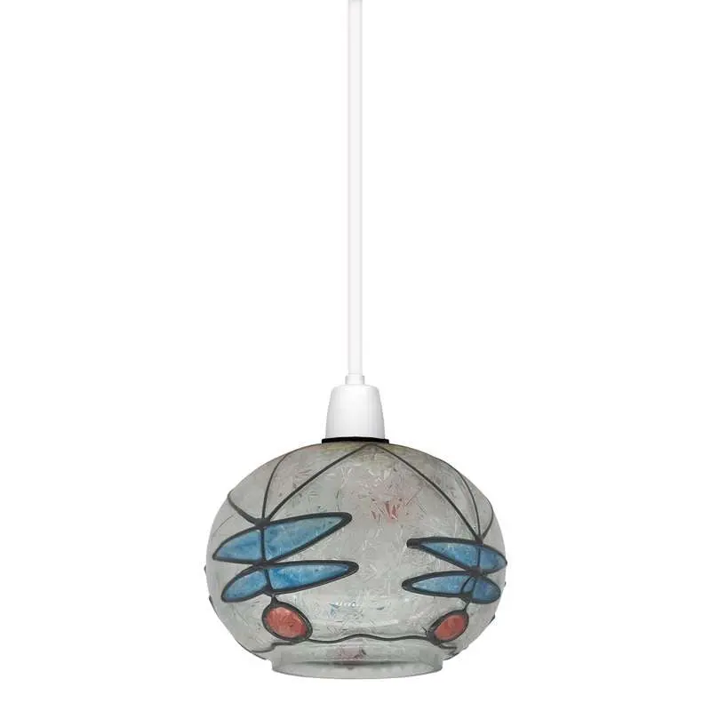 Tiffany style Ceiling Pendant Hanging Mediterranean Style lamp Decorative Light Shade~4541 - Image 11