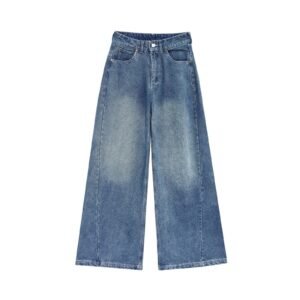 Old long wide leg jeans for women