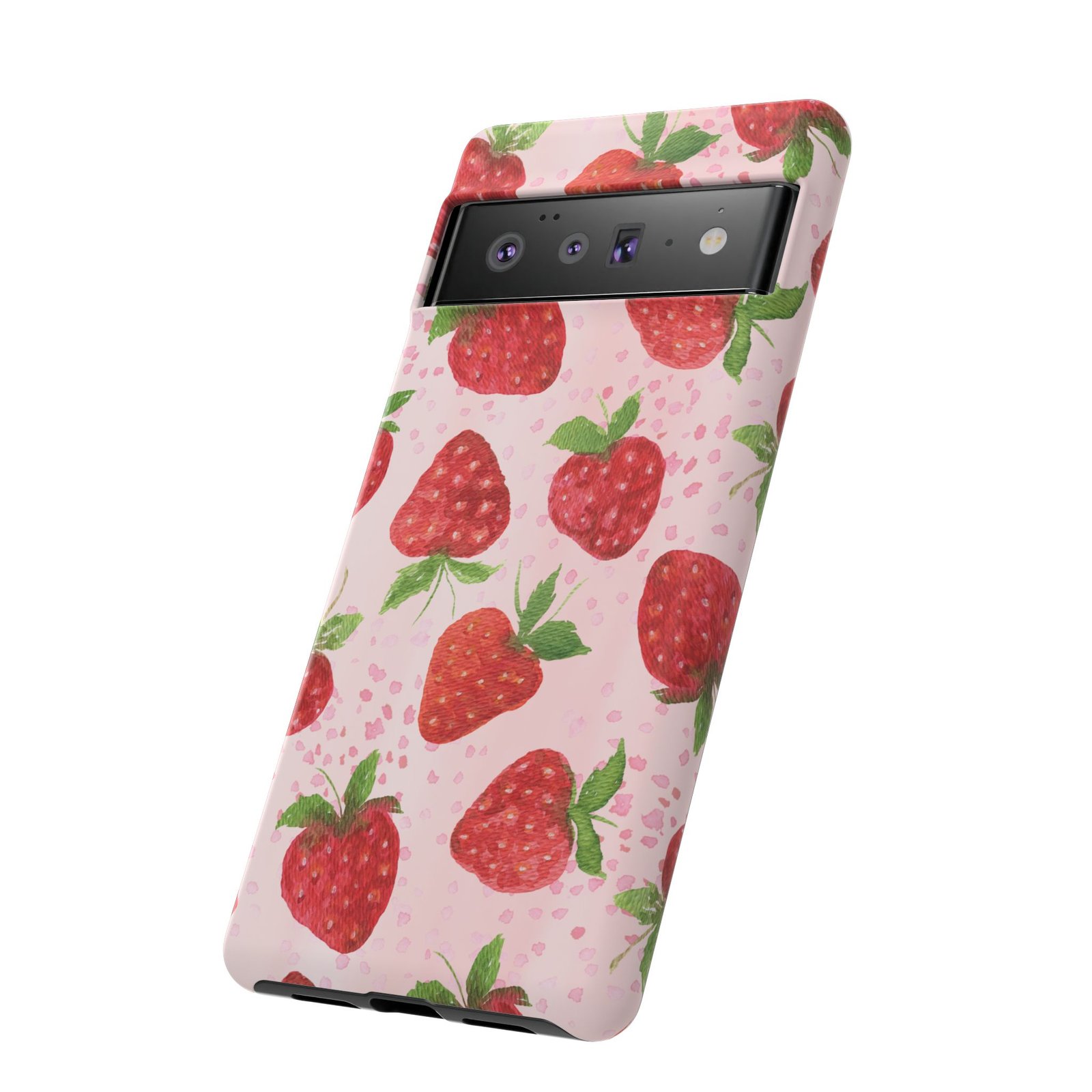 Strawberry Tough Phone Case | Cute Berry Phone Cover, Floral Phone Case, Summer Accessory, Gift for Her, Trendy Tech - Image 118