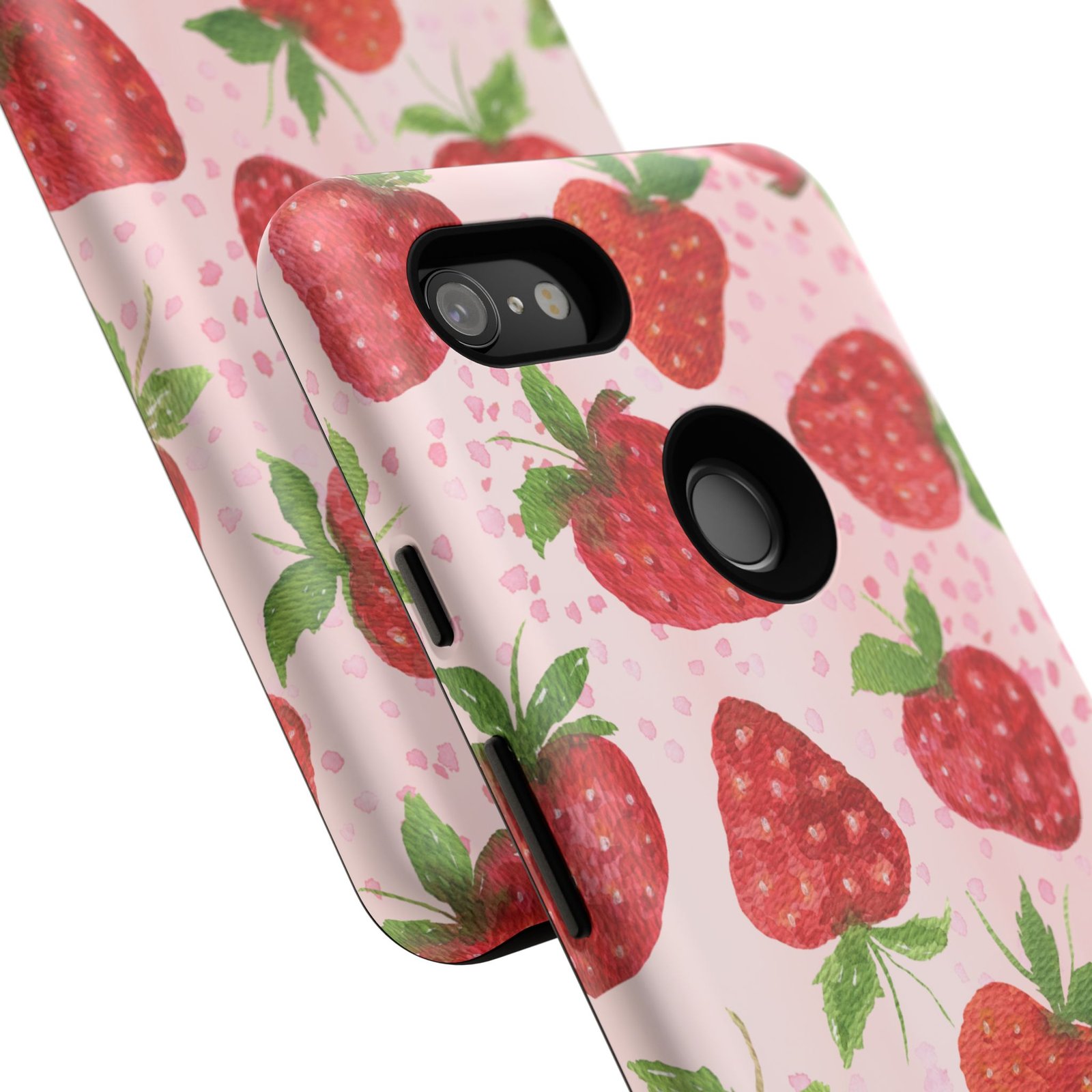 Strawberry Tough Phone Case | Cute Berry Phone Cover, Floral Phone Case, Summer Accessory, Gift for Her, Trendy Tech - Image 207