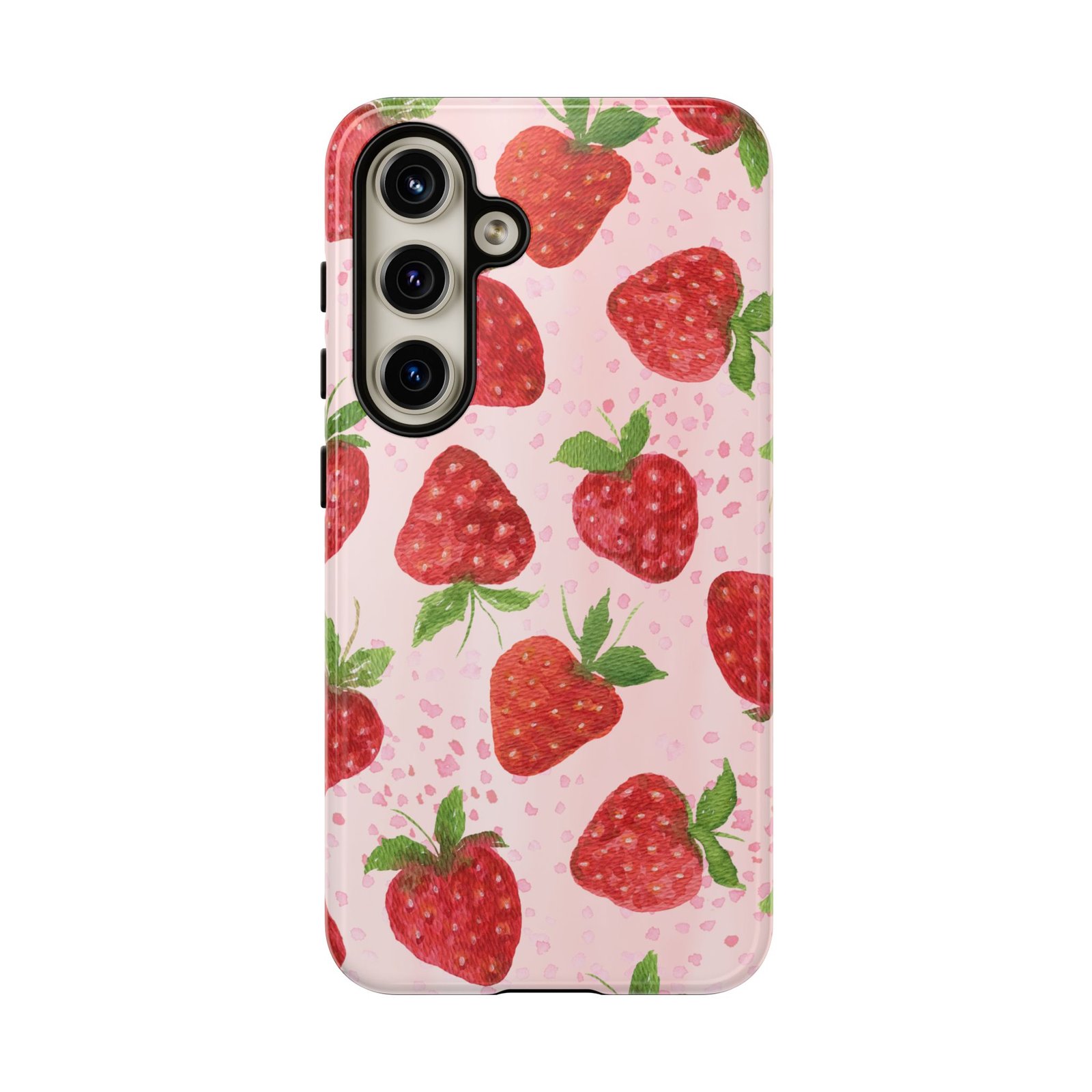 Strawberry Tough Phone Case | Cute Berry Phone Cover, Floral Phone Case, Summer Accessory, Gift for Her, Trendy Tech - Image 145