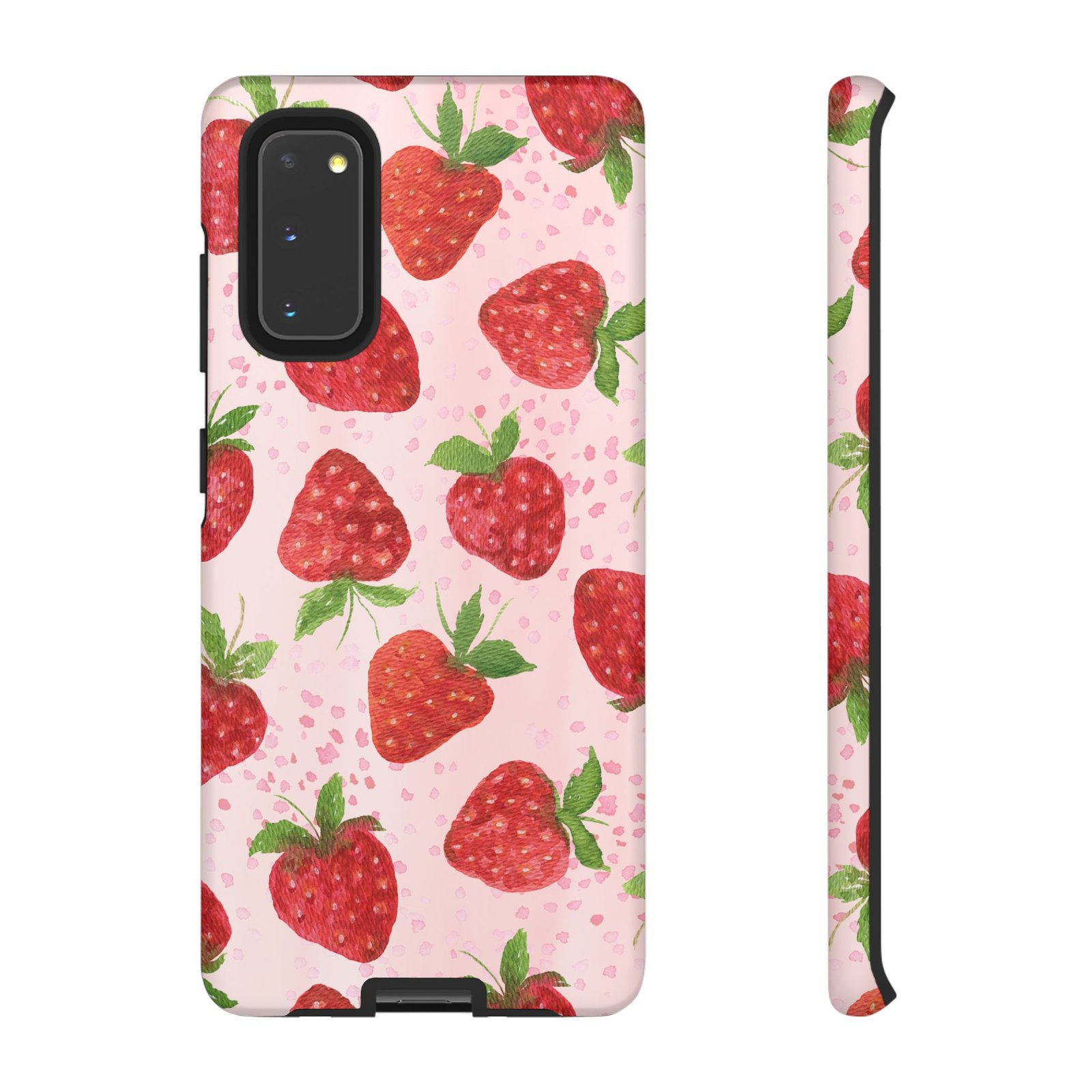 Strawberry Tough Phone Case | Cute Berry Phone Cover, Floral Phone Case, Summer Accessory, Gift for Her, Trendy Tech - Image 29