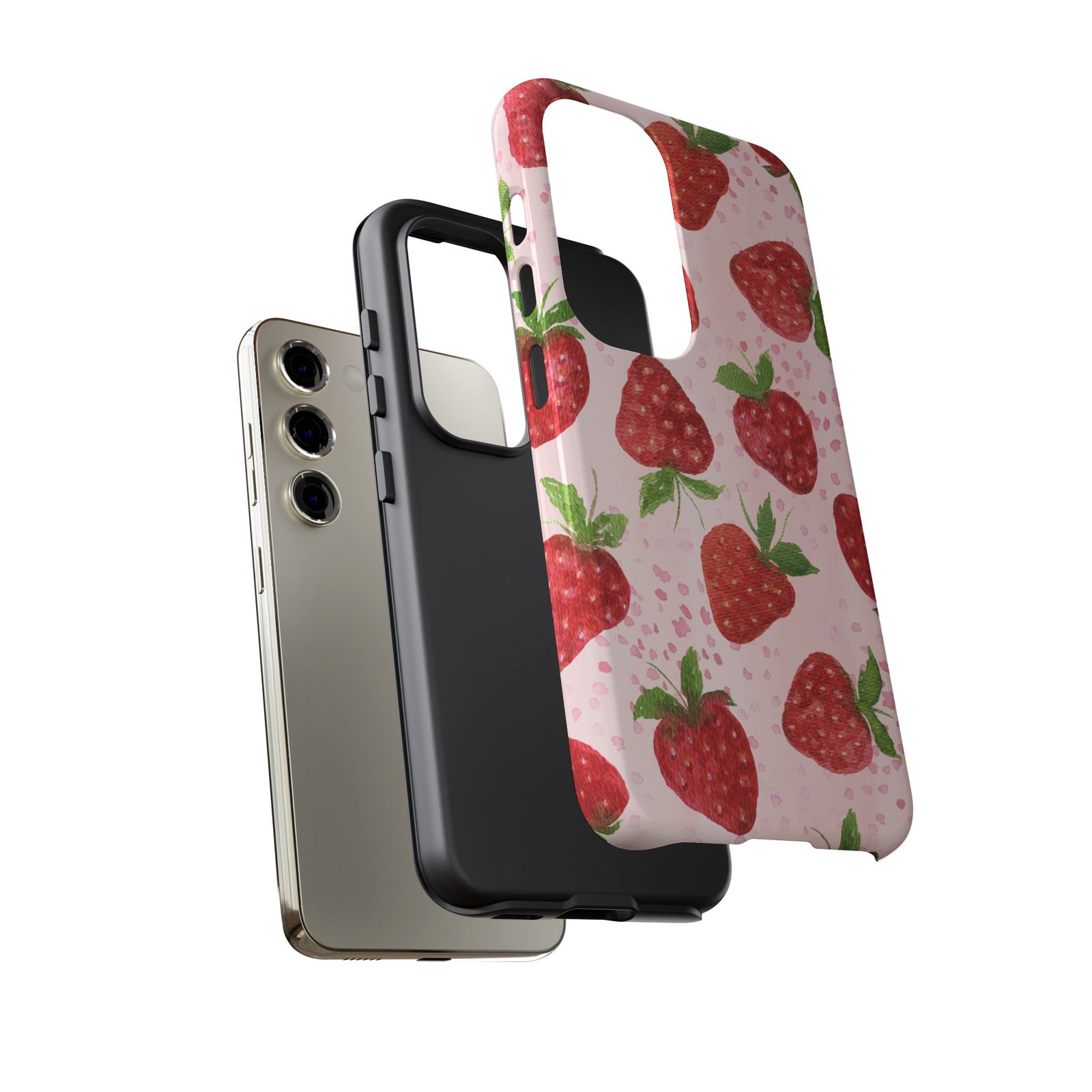 Strawberry Tough Phone Case | Cute Berry Phone Cover, Floral Phone Case, Summer Accessory, Gift for Her, Trendy Tech - Image 83