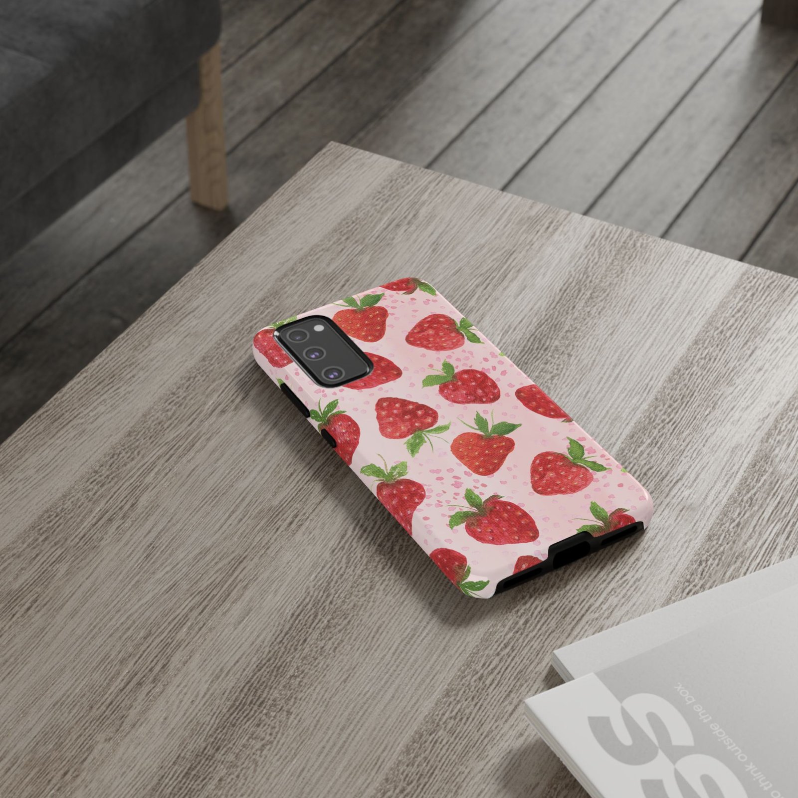 Strawberry Tough Phone Case | Cute Berry Phone Cover, Floral Phone Case, Summer Accessory, Gift for Her, Trendy Tech - Image 54