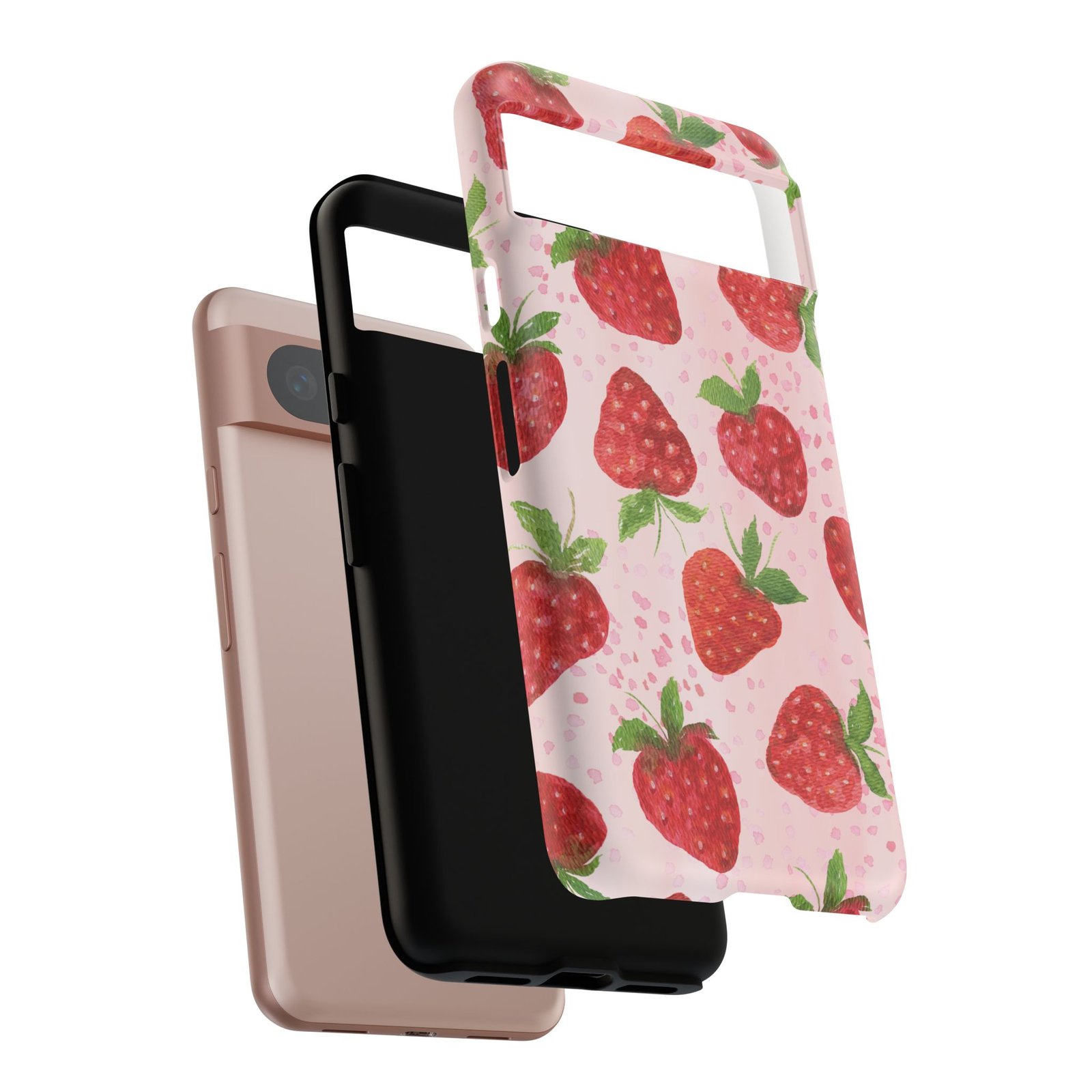 Strawberry Tough Phone Case | Cute Berry Phone Cover, Floral Phone Case, Summer Accessory, Gift for Her, Trendy Tech - Image 184