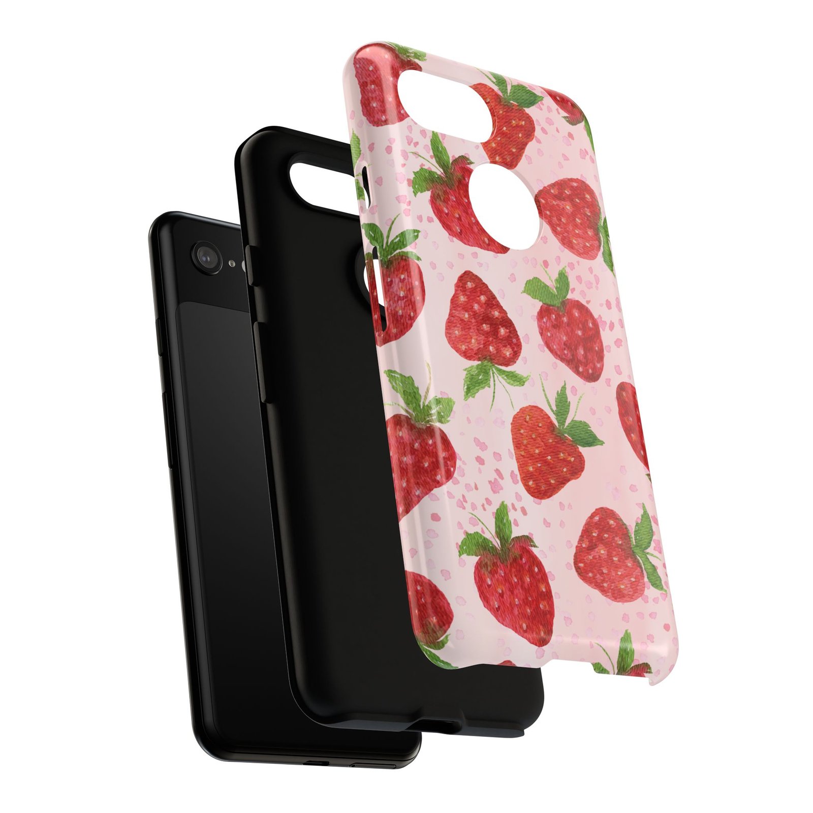 Strawberry Tough Phone Case | Cute Berry Phone Cover, Floral Phone Case, Summer Accessory, Gift for Her, Trendy Tech - Image 199