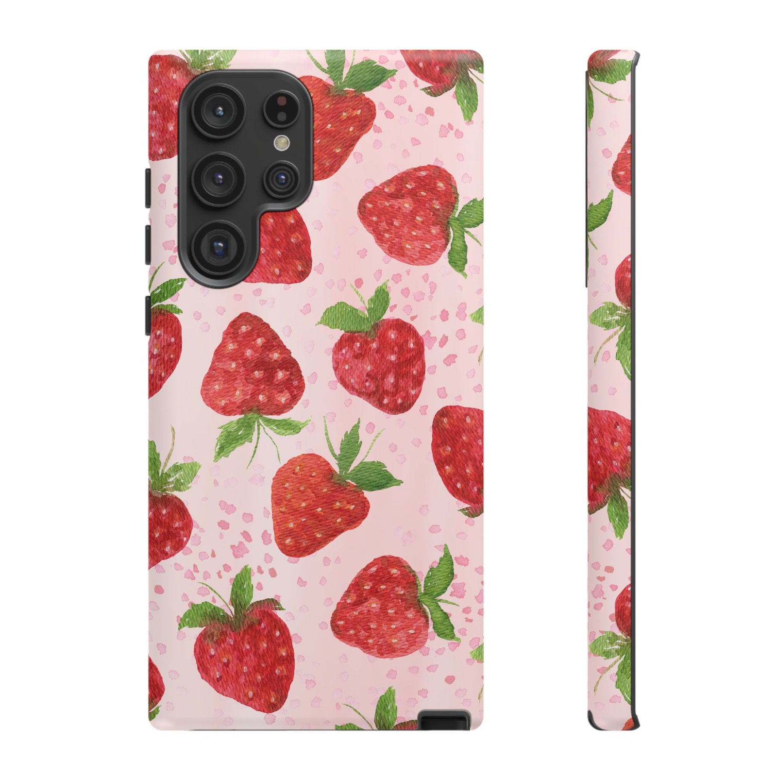 Strawberry Tough Phone Case | Cute Berry Phone Cover, Floral Phone Case, Summer Accessory, Gift for Her, Trendy Tech - Image 71