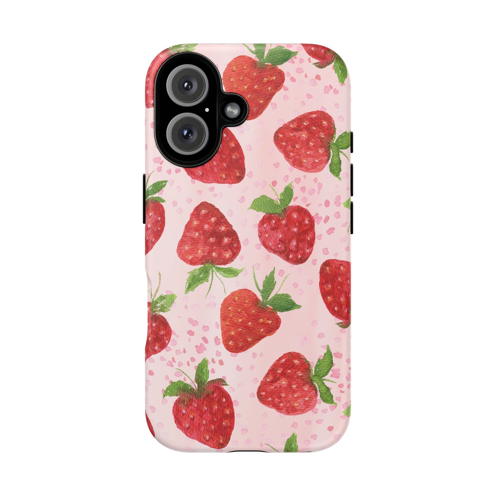 Strawberry Tough Phone Case | Cute Berry Phone Cover, Floral Phone Case, Summer Accessory, Gift for Her, Trendy Tech - Image 6