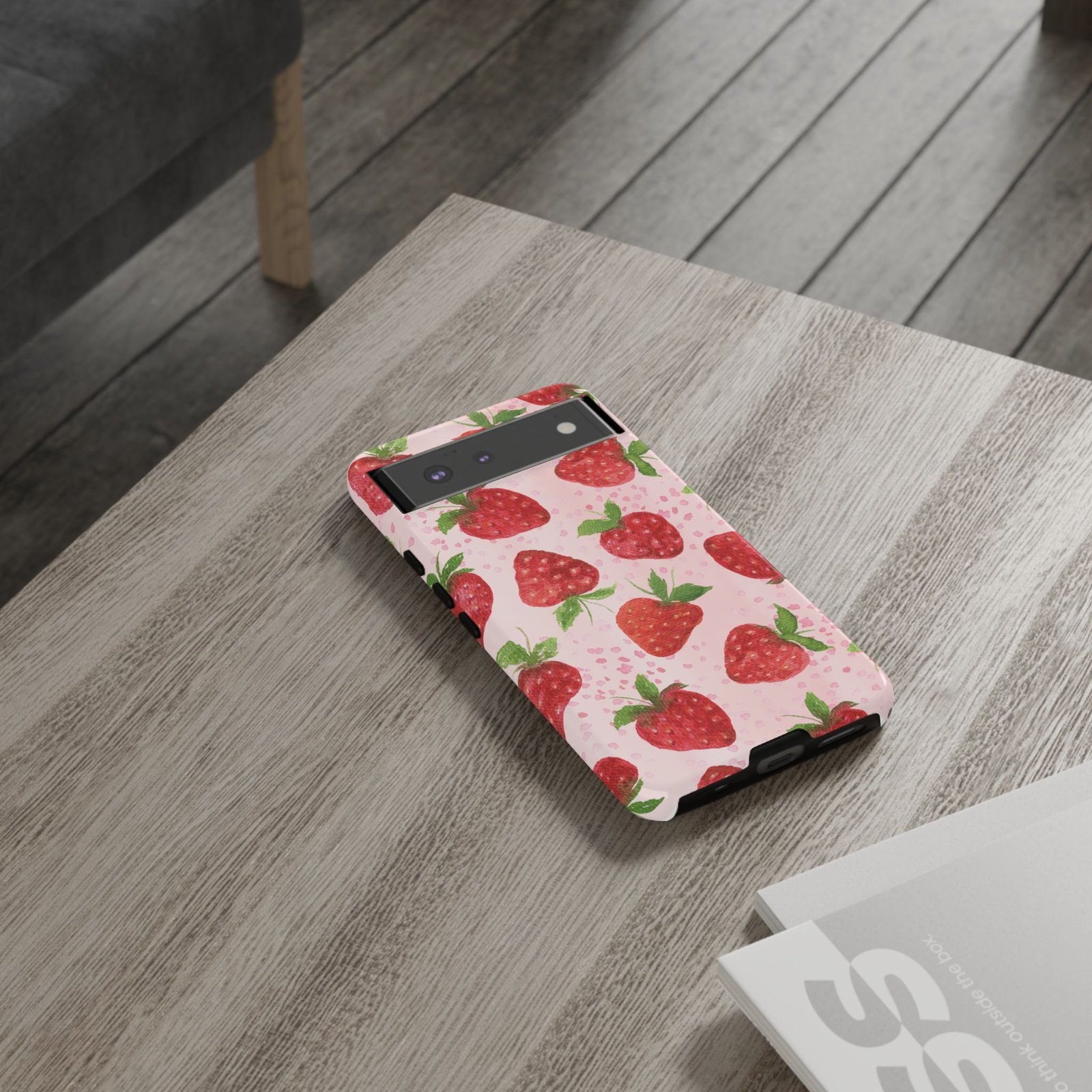 Strawberry Tough Phone Case | Cute Berry Phone Cover, Floral Phone Case, Summer Accessory, Gift for Her, Trendy Tech - Image 50