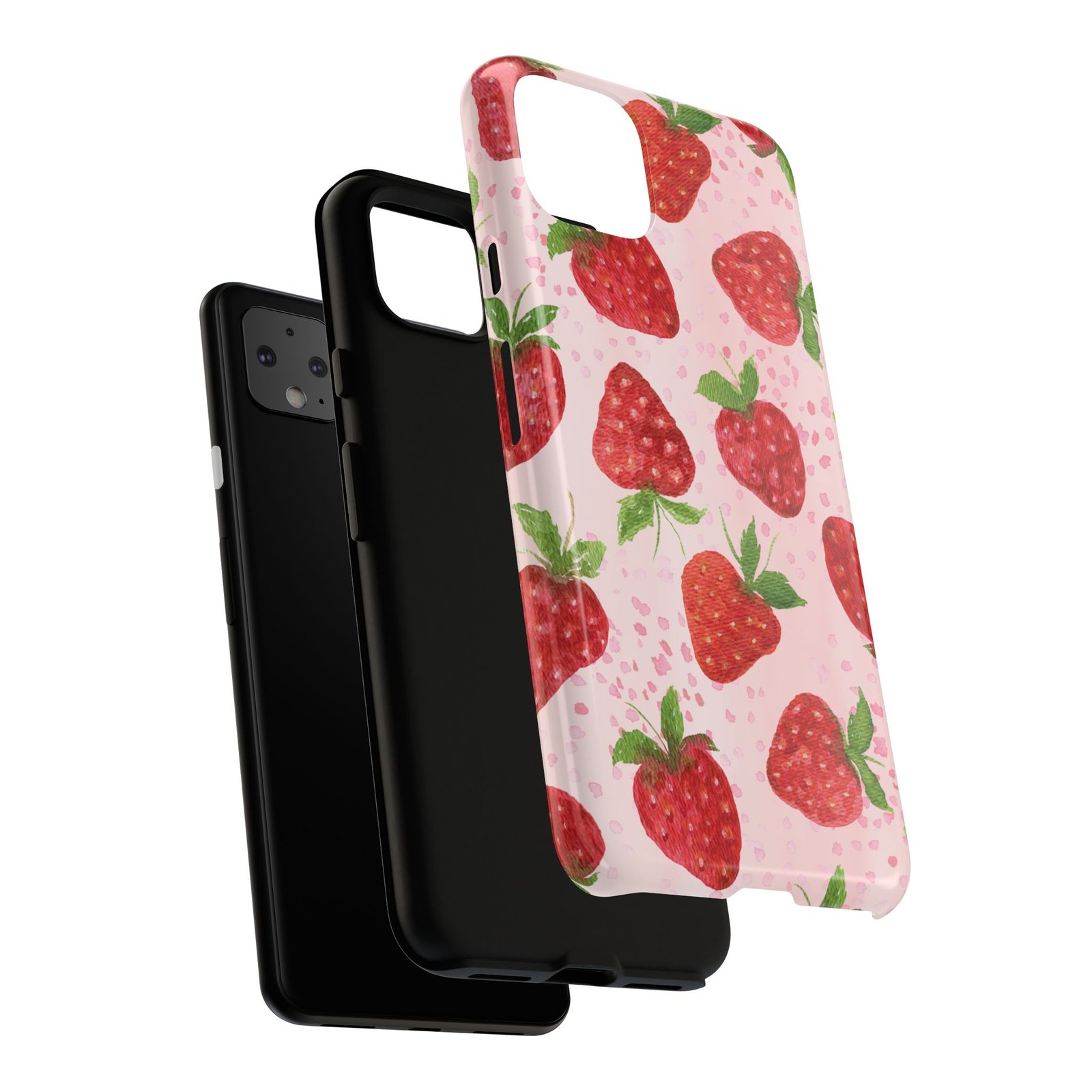 Strawberry Tough Phone Case | Cute Berry Phone Cover, Floral Phone Case, Summer Accessory, Gift for Her, Trendy Tech - Image 229