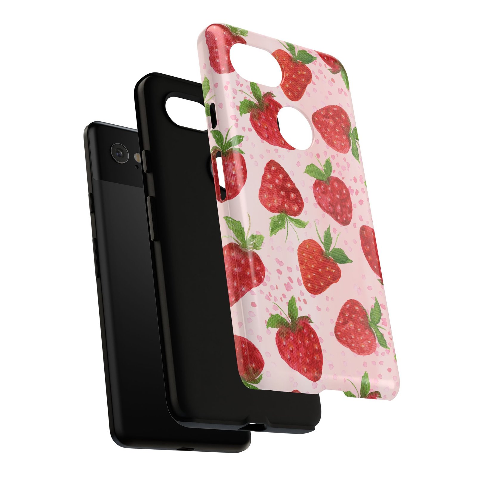 Strawberry Tough Phone Case | Cute Berry Phone Cover, Floral Phone Case, Summer Accessory, Gift for Her, Trendy Tech - Image 193