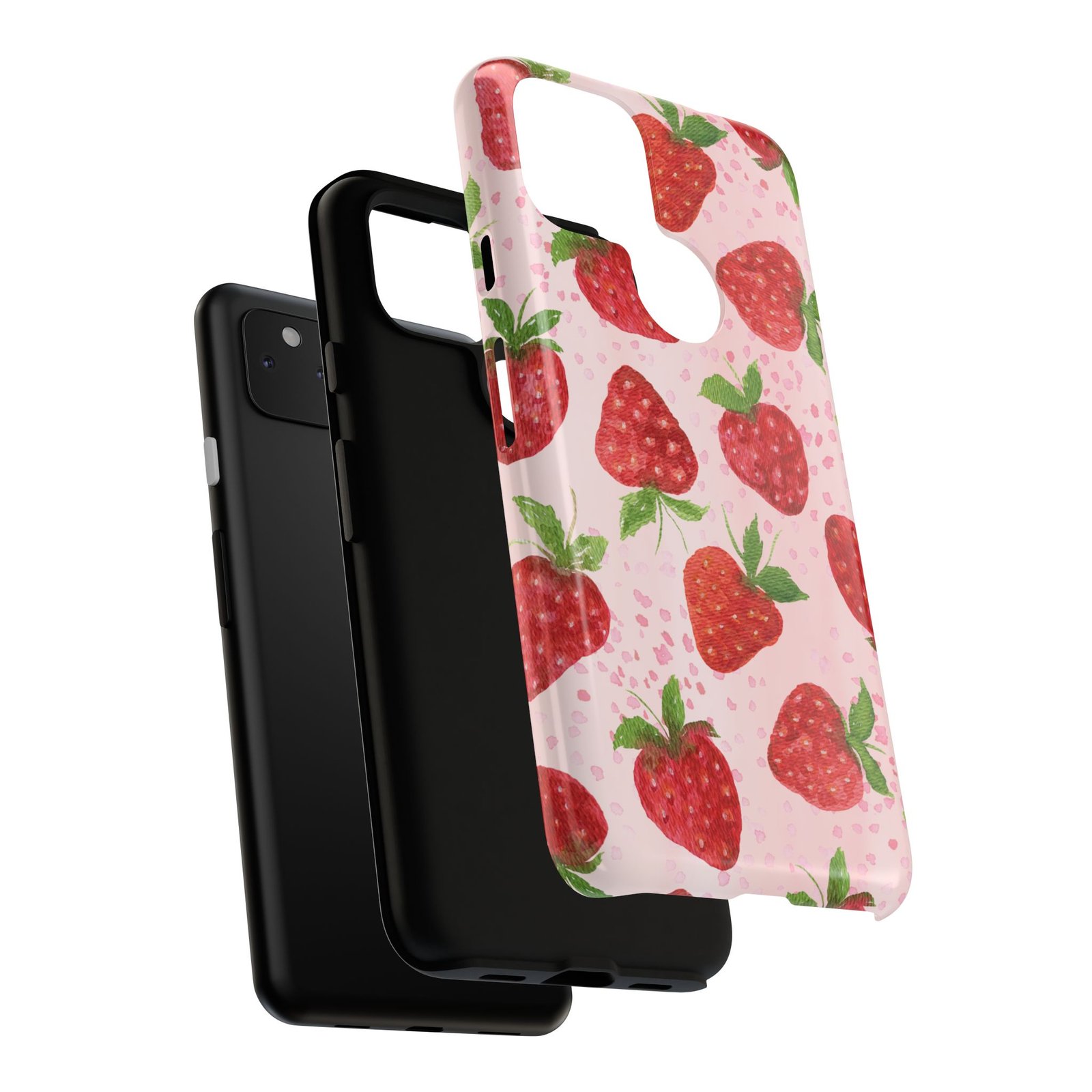 Strawberry Tough Phone Case | Cute Berry Phone Cover, Floral Phone Case, Summer Accessory, Gift for Her, Trendy Tech - Image 241