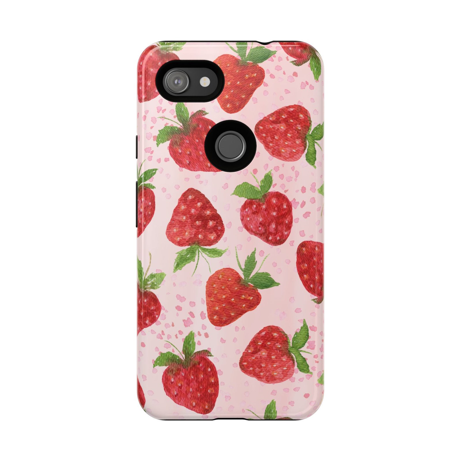 Strawberry Tough Phone Case | Cute Berry Phone Cover, Floral Phone Case, Summer Accessory, Gift for Her, Trendy Tech - Image 215
