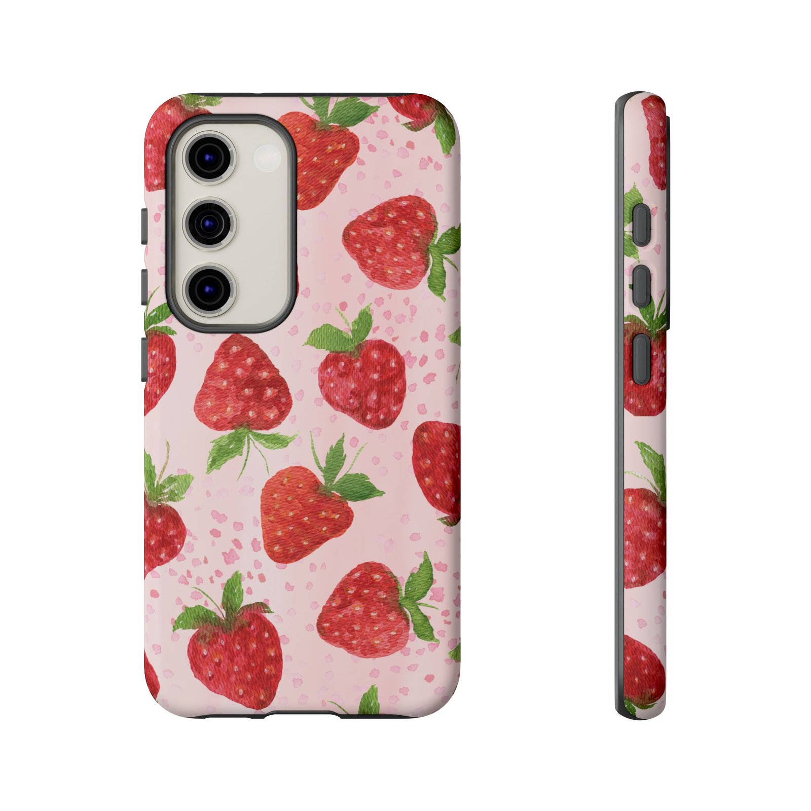 Strawberry Tough Phone Case | Cute Berry Phone Cover, Floral Phone Case, Summer Accessory, Gift for Her, Trendy Tech - Image 85