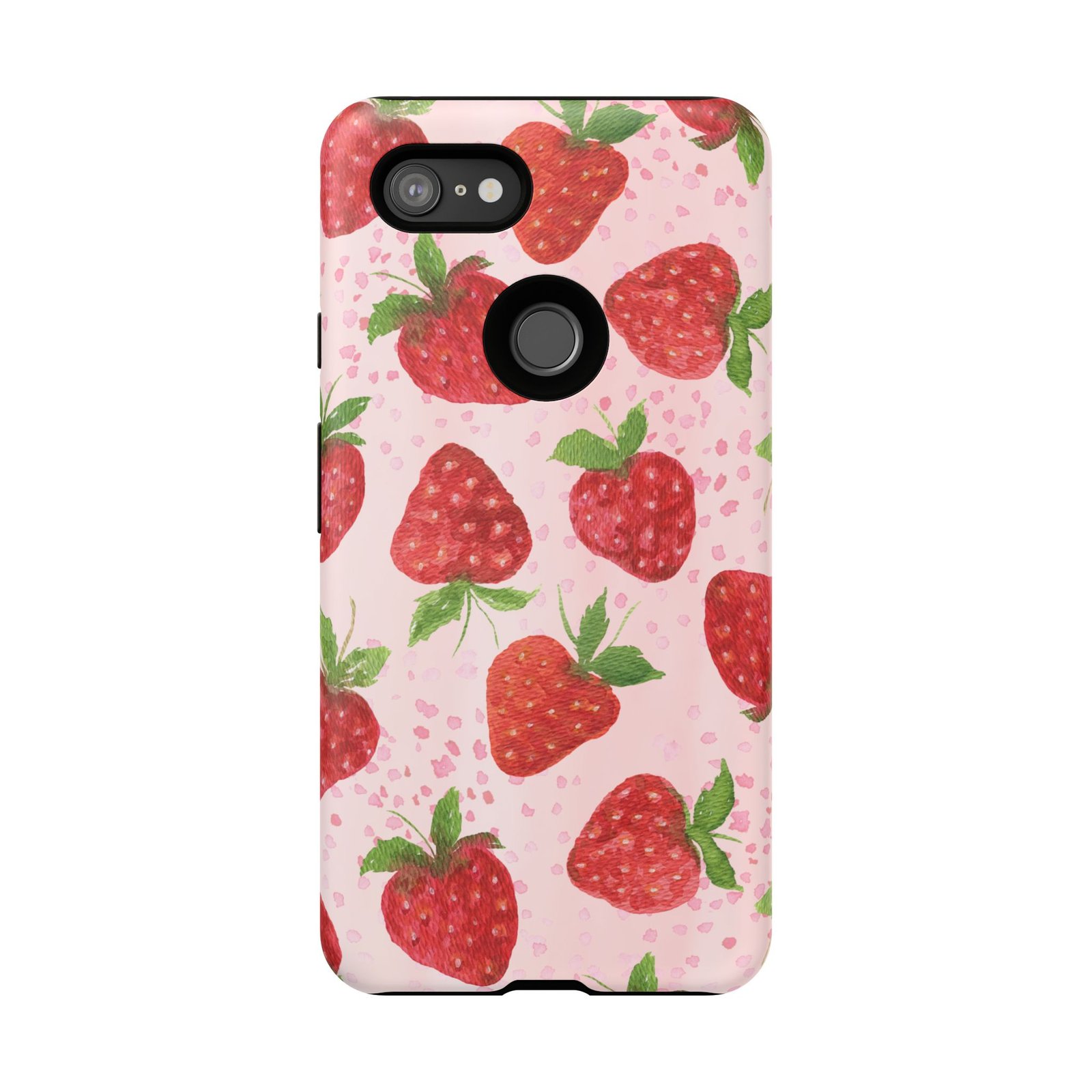 Strawberry Tough Phone Case | Cute Berry Phone Cover, Floral Phone Case, Summer Accessory, Gift for Her, Trendy Tech - Image 206