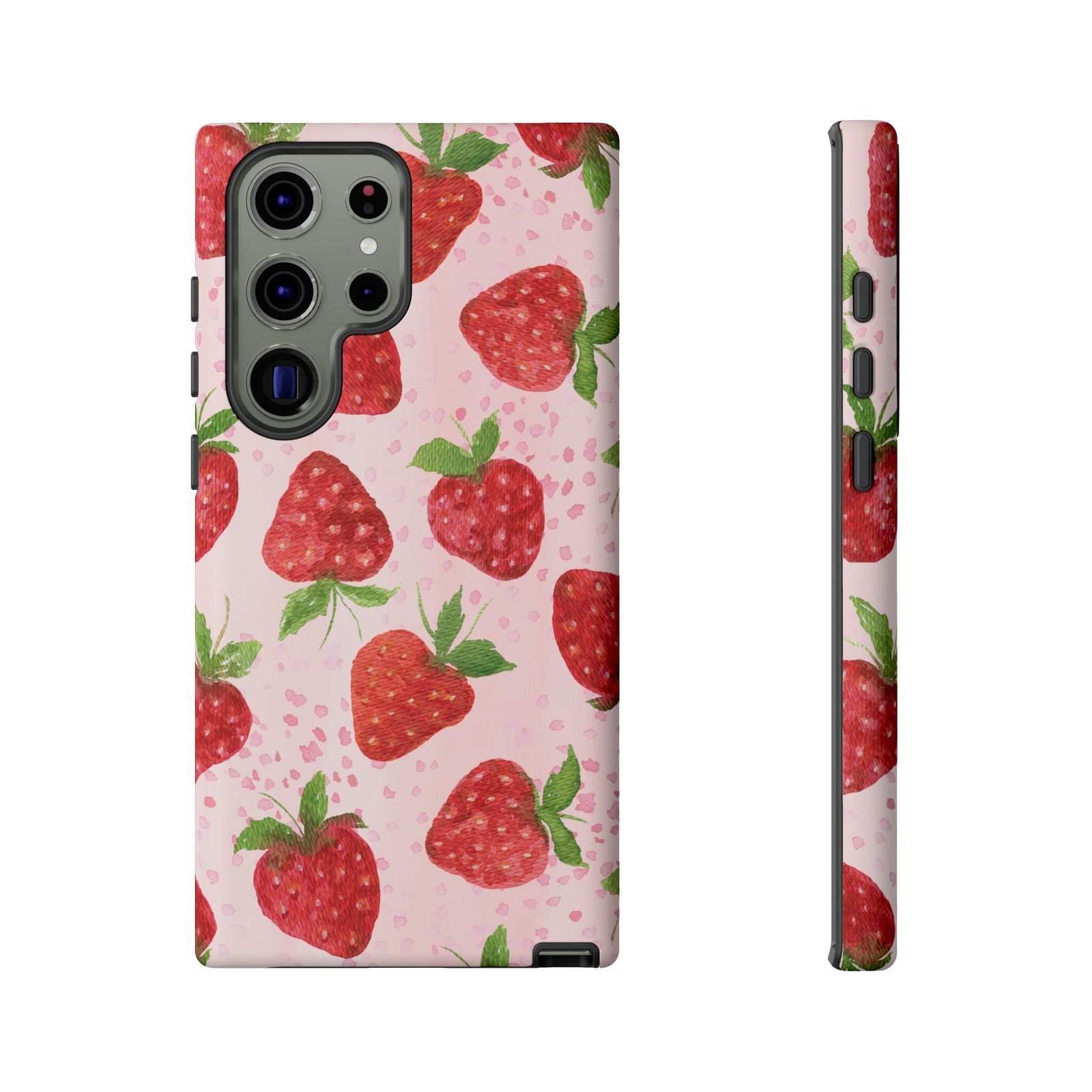 Strawberry Tough Phone Case | Cute Berry Phone Cover, Floral Phone Case, Summer Accessory, Gift for Her, Trendy Tech - Image 101