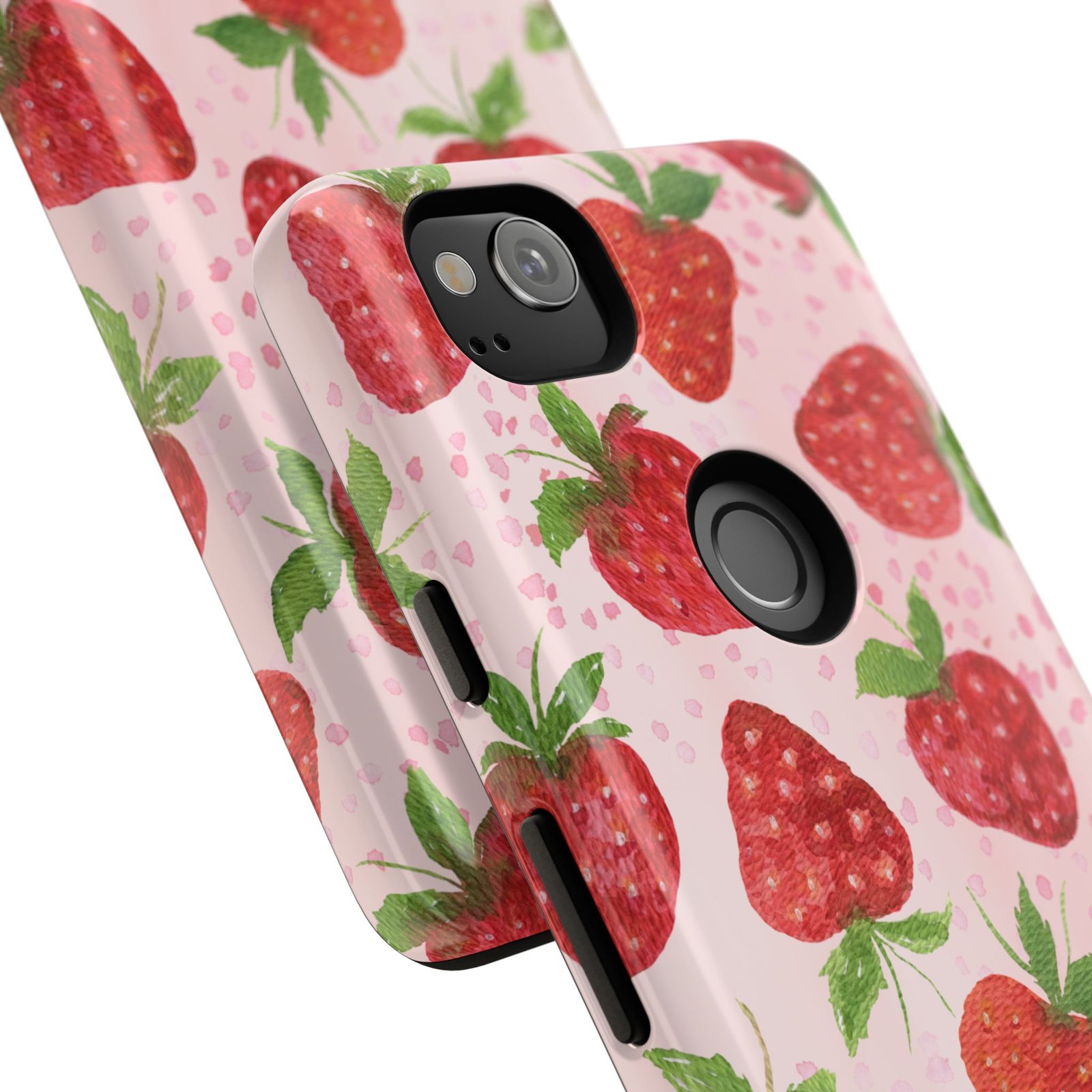 Strawberry Tough Phone Case | Cute Berry Phone Cover, Floral Phone Case, Summer Accessory, Gift for Her, Trendy Tech - Image 186