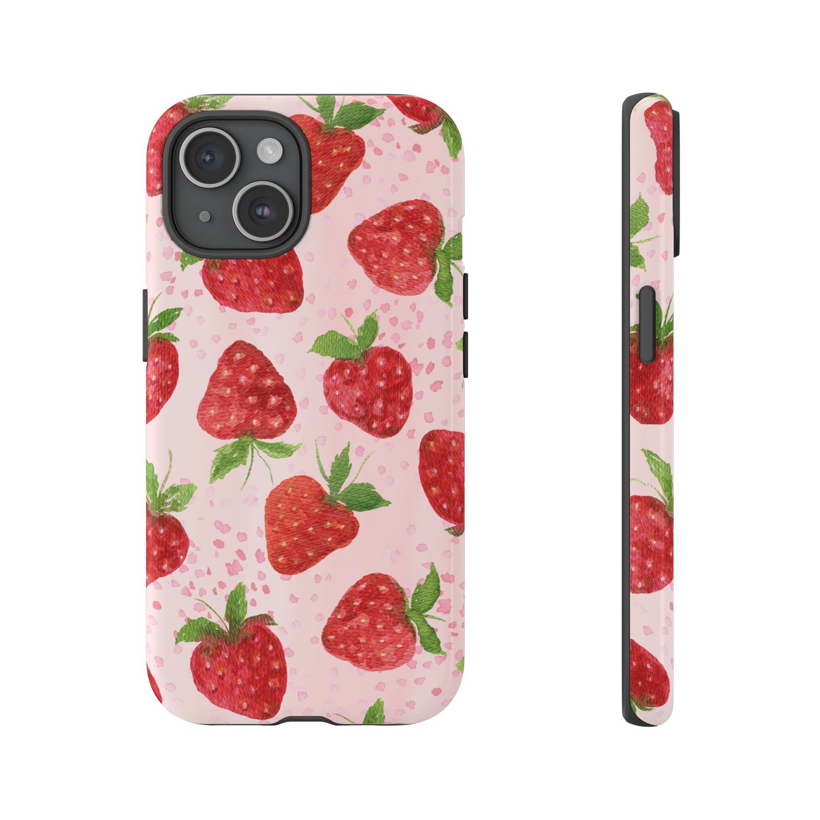 Strawberry Tough Phone Case | Cute Berry Phone Cover, Floral Phone Case, Summer Accessory, Gift for Her, Trendy Tech - Image 121
