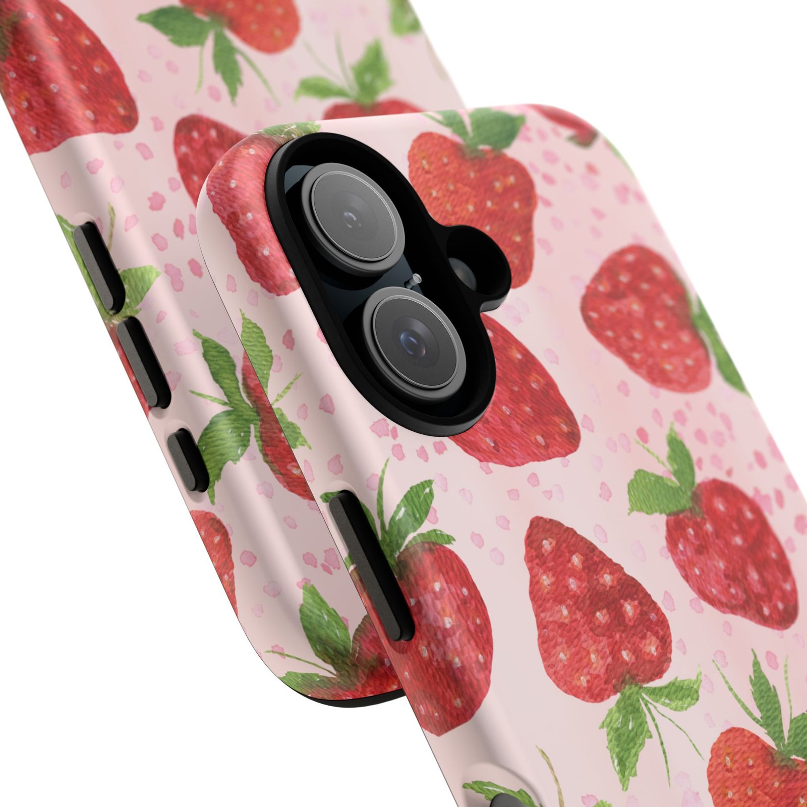 Strawberry Tough Phone Case | Cute Berry Phone Cover, Floral Phone Case, Summer Accessory, Gift for Her, Trendy Tech - Image 7