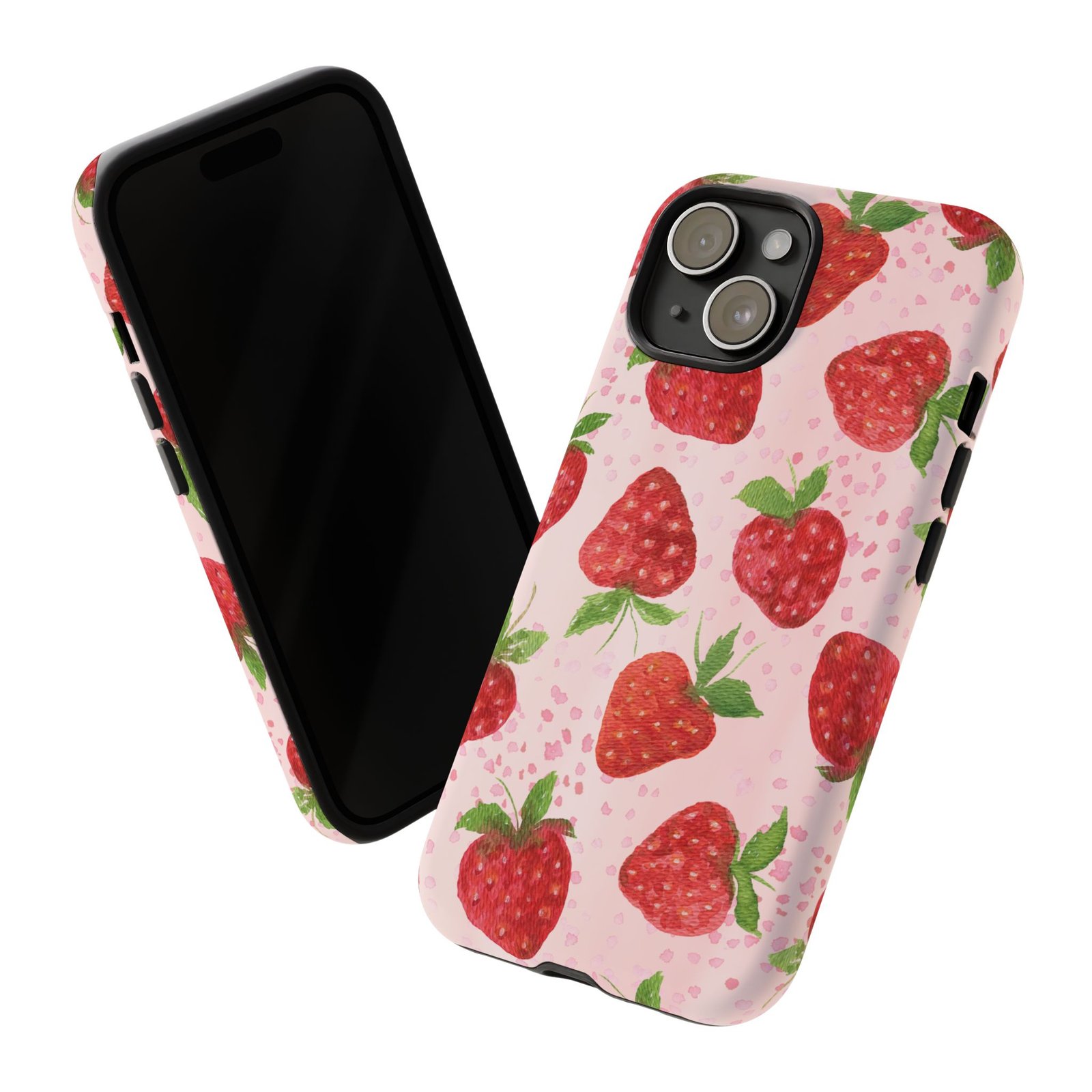 Strawberry Tough Phone Case | Cute Berry Phone Cover, Floral Phone Case, Summer Accessory, Gift for Her, Trendy Tech - Image 125