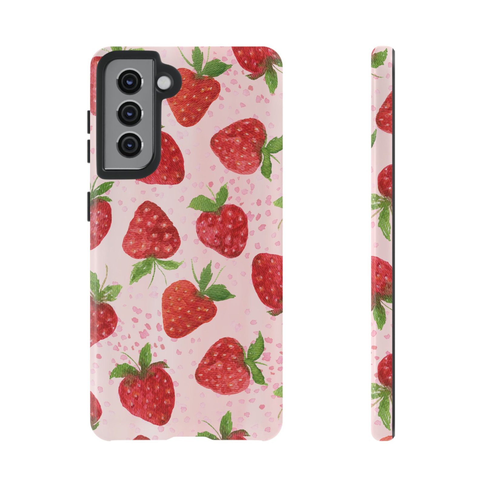 Strawberry Tough Phone Case | Cute Berry Phone Cover, Floral Phone Case, Summer Accessory, Gift for Her, Trendy Tech - Image 33
