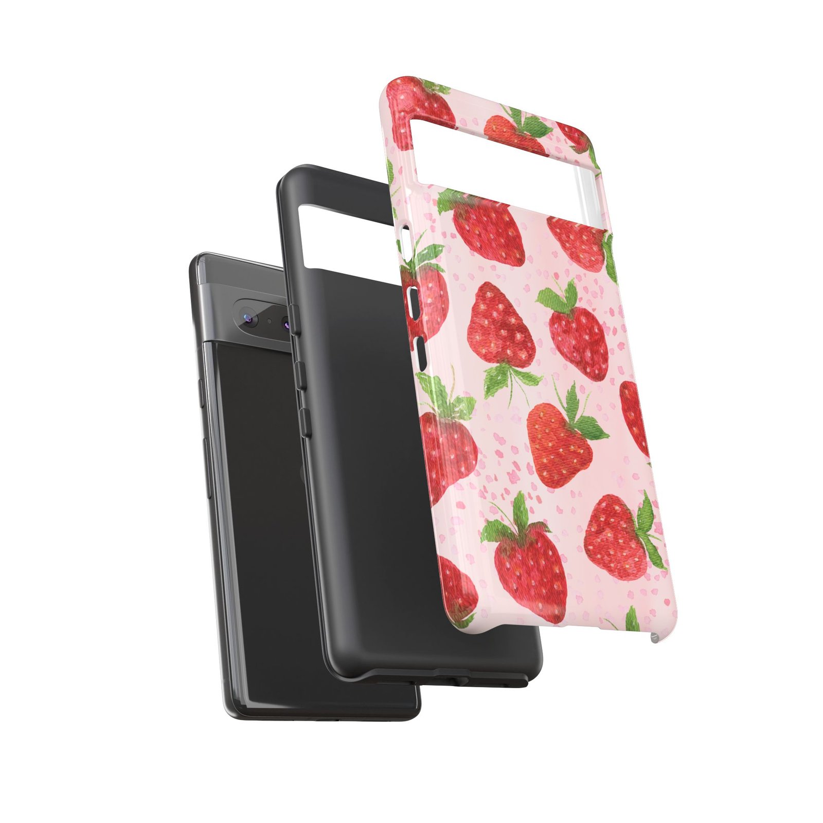 Strawberry Tough Phone Case | Cute Berry Phone Cover, Floral Phone Case, Summer Accessory, Gift for Her, Trendy Tech - Image 107