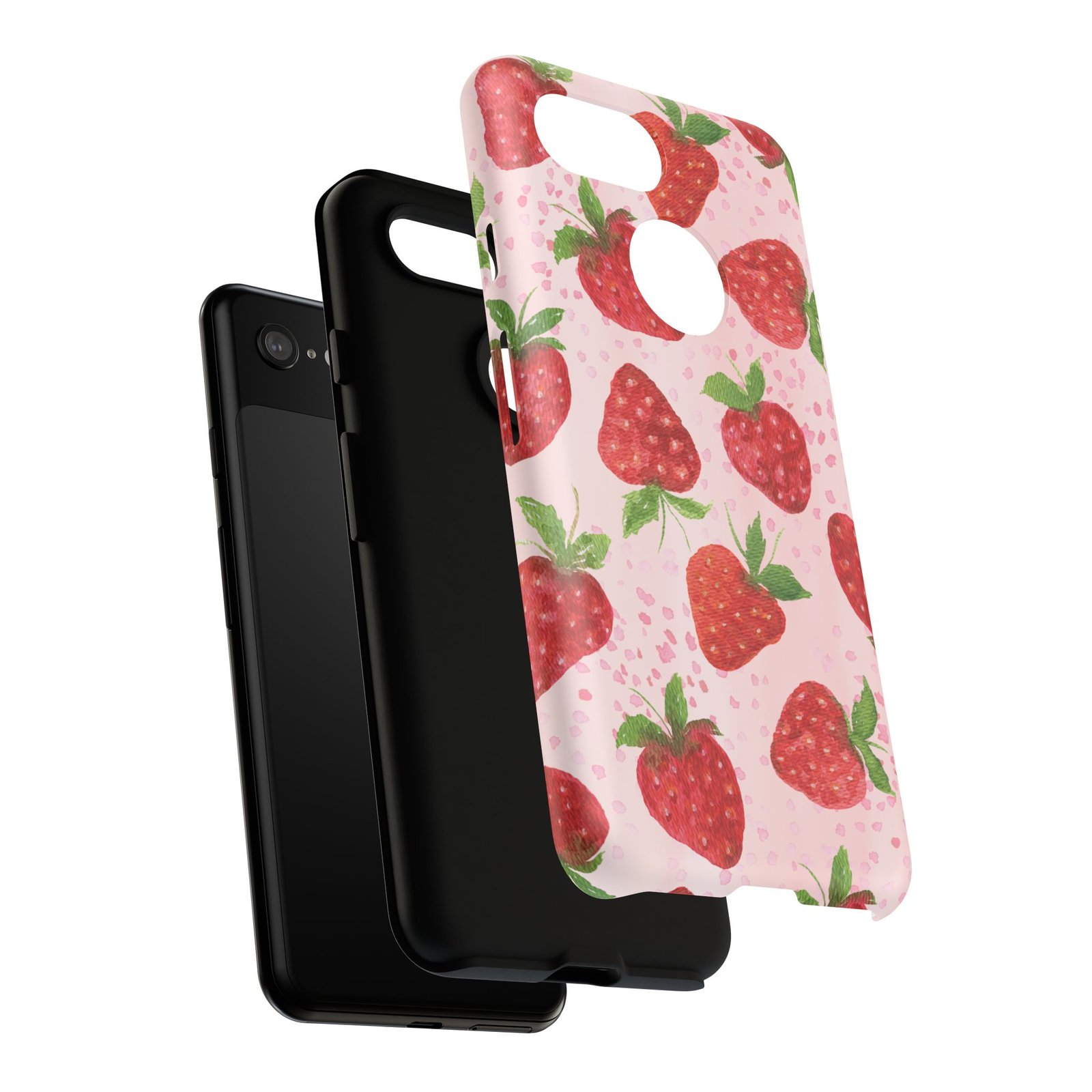 Strawberry Tough Phone Case | Cute Berry Phone Cover, Floral Phone Case, Summer Accessory, Gift for Her, Trendy Tech - Image 202