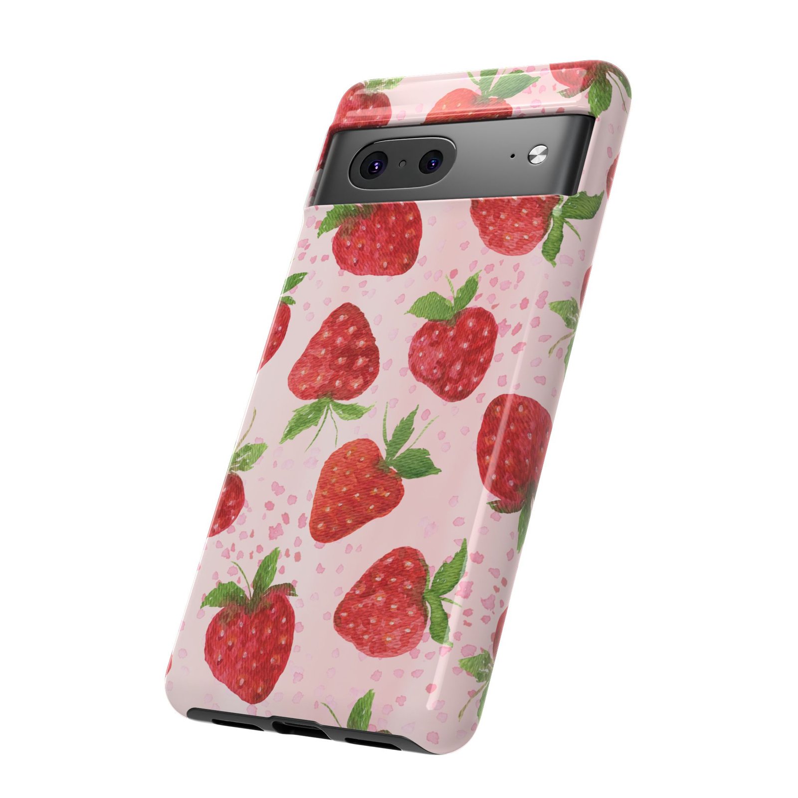 Strawberry Tough Phone Case | Cute Berry Phone Cover, Floral Phone Case, Summer Accessory, Gift for Her, Trendy Tech - Image 106