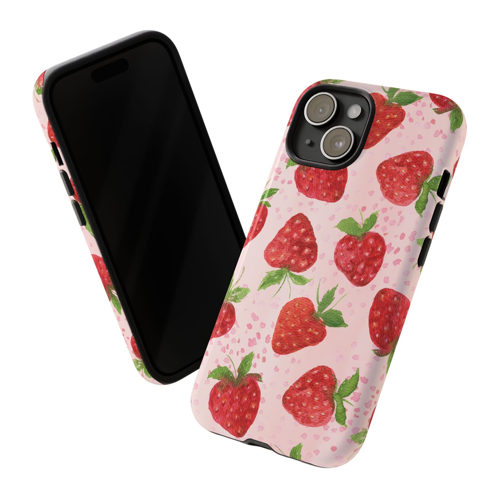 Strawberry Tough Phone Case | Cute Berry Phone Cover, Floral Phone Case, Summer Accessory, Gift for Her, Trendy Tech - Image 122
