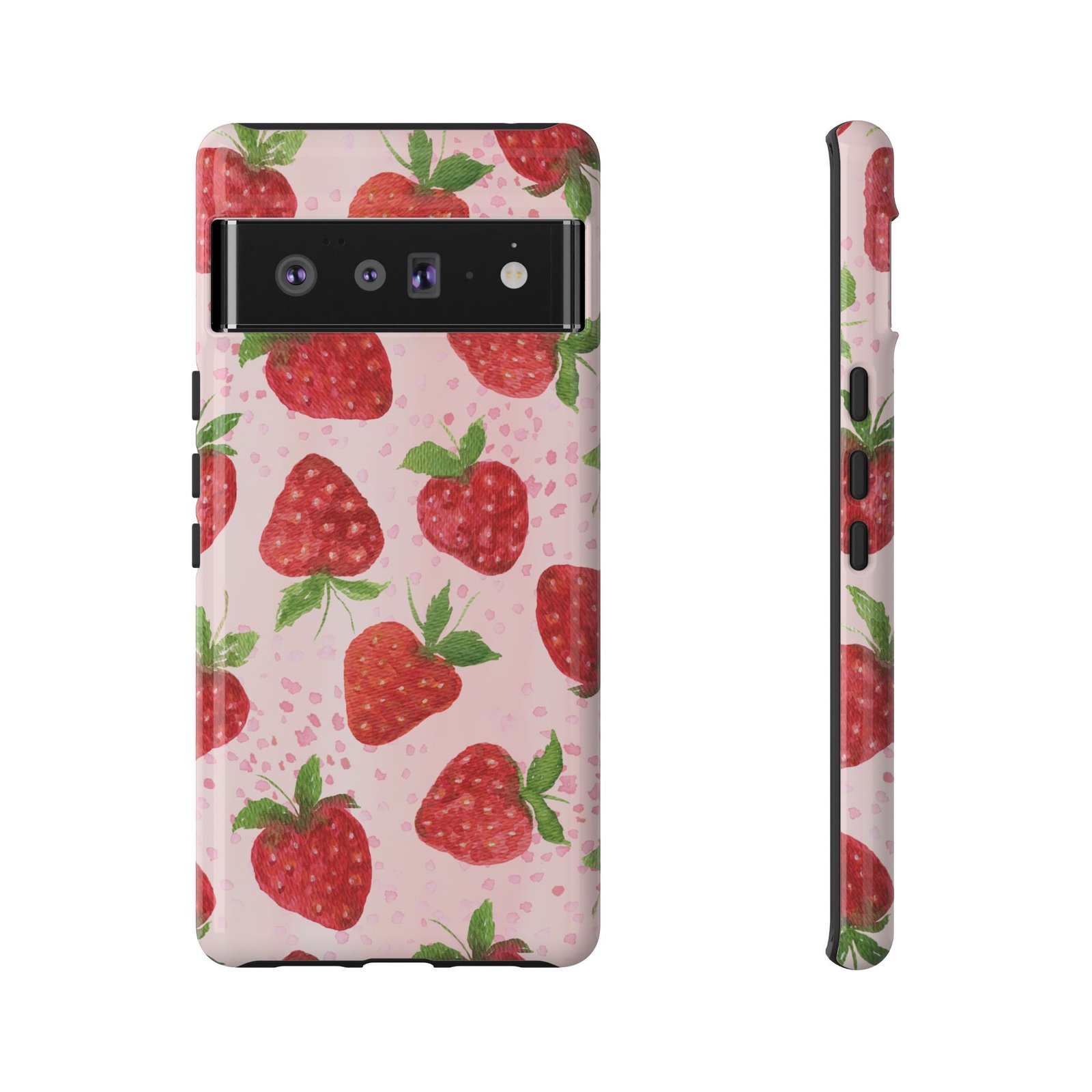 Strawberry Tough Phone Case | Cute Berry Phone Cover, Floral Phone Case, Summer Accessory, Gift for Her, Trendy Tech - Image 113