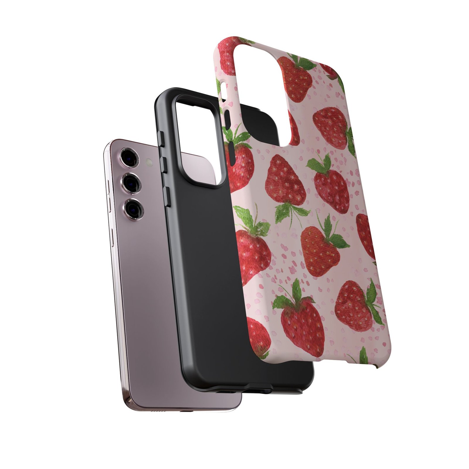 Strawberry Tough Phone Case | Cute Berry Phone Cover, Floral Phone Case, Summer Accessory, Gift for Her, Trendy Tech - Image 95