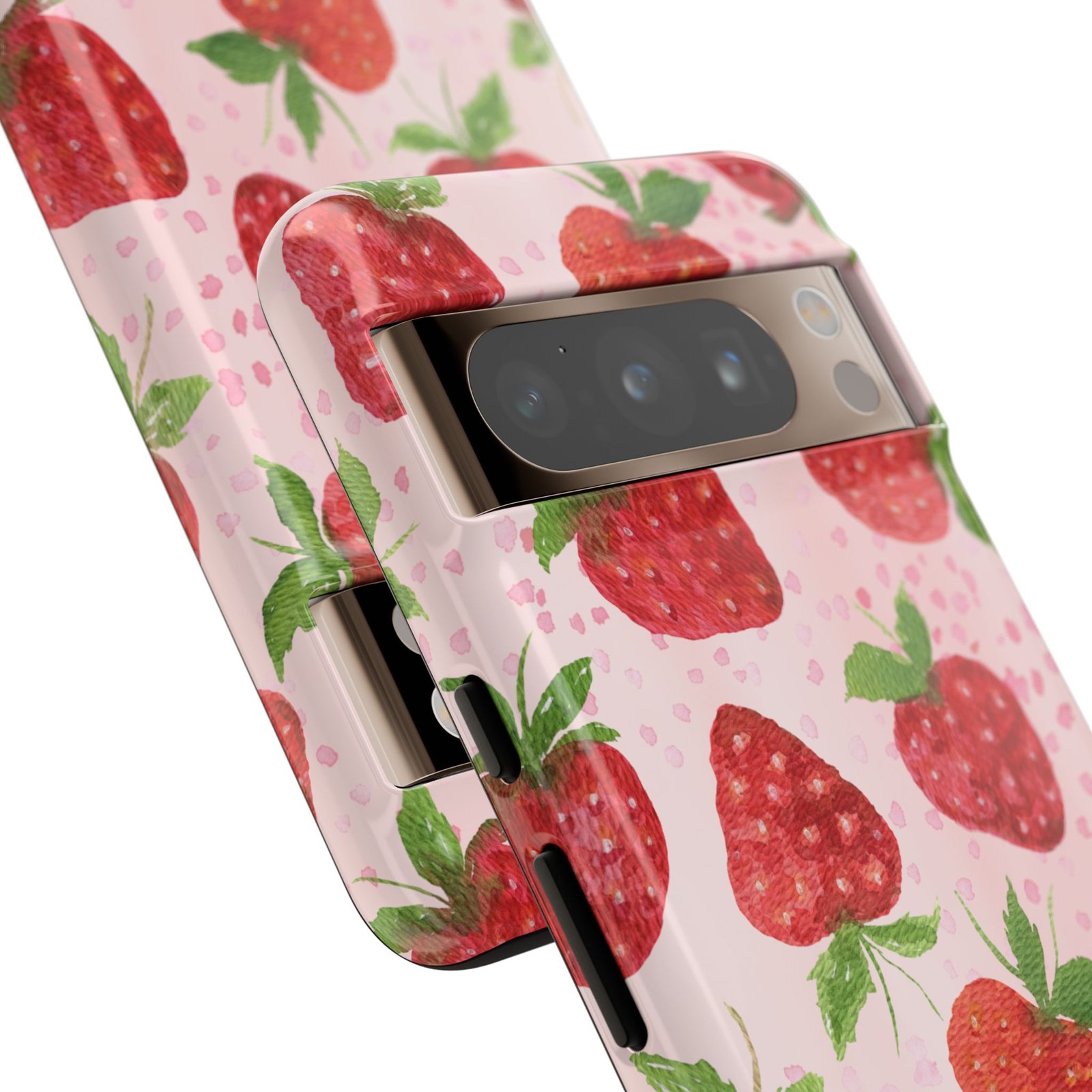 Strawberry Tough Phone Case | Cute Berry Phone Cover, Floral Phone Case, Summer Accessory, Gift for Her, Trendy Tech - Image 170