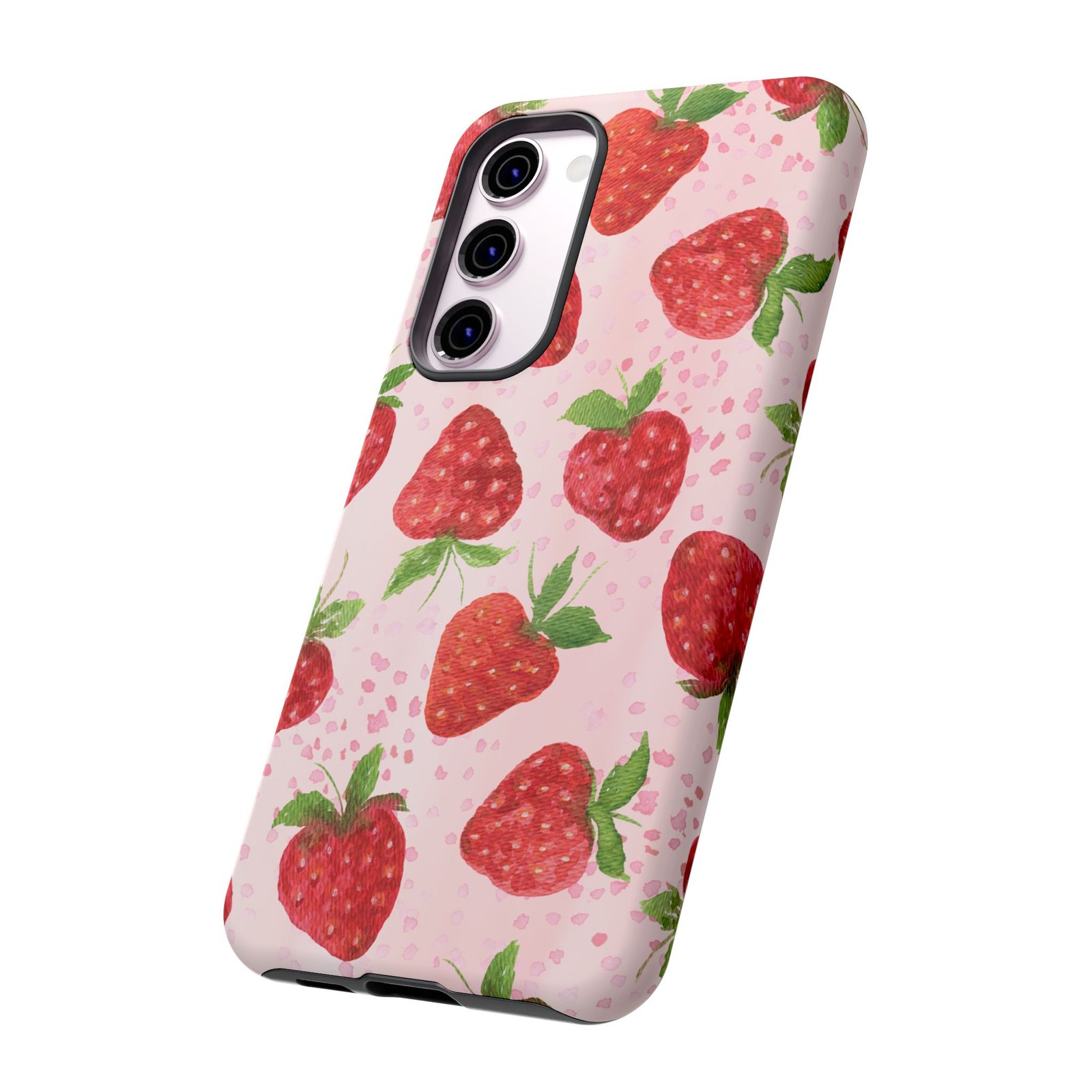 Strawberry Tough Phone Case | Cute Berry Phone Cover, Floral Phone Case, Summer Accessory, Gift for Her, Trendy Tech - Image 94