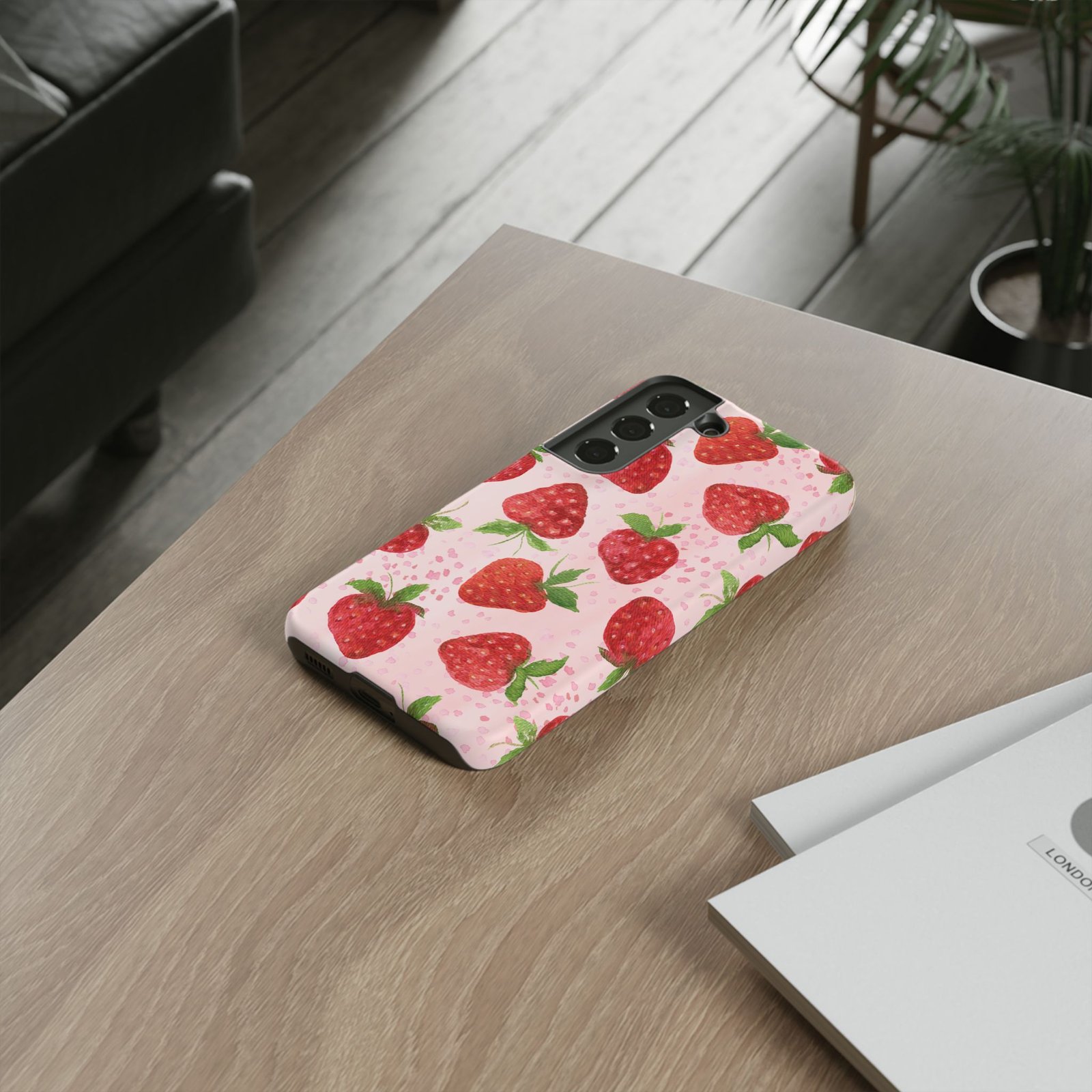 Strawberry Tough Phone Case | Cute Berry Phone Cover, Floral Phone Case, Summer Accessory, Gift for Her, Trendy Tech - Image 64