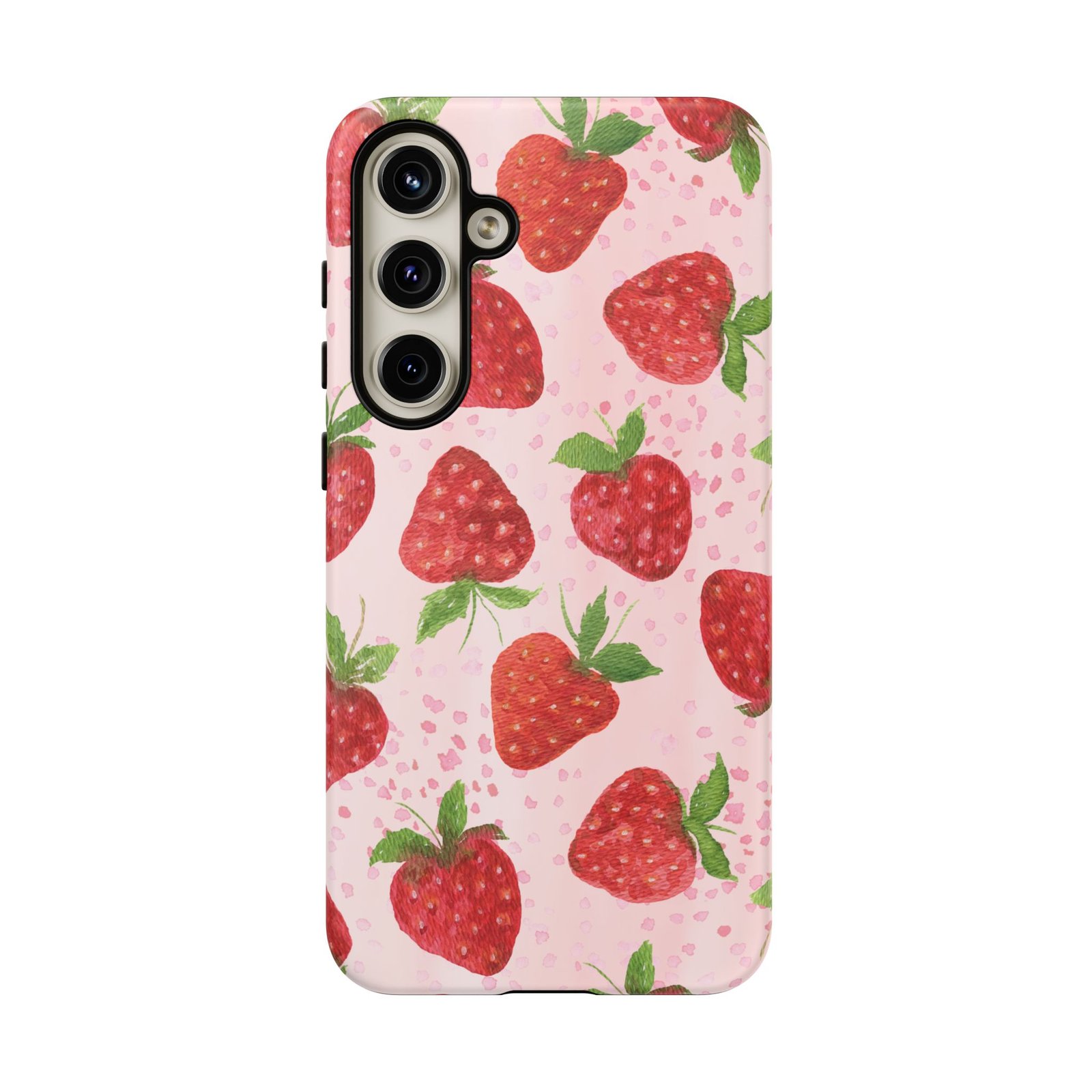 Strawberry Tough Phone Case | Cute Berry Phone Cover, Floral Phone Case, Summer Accessory, Gift for Her, Trendy Tech - Image 157