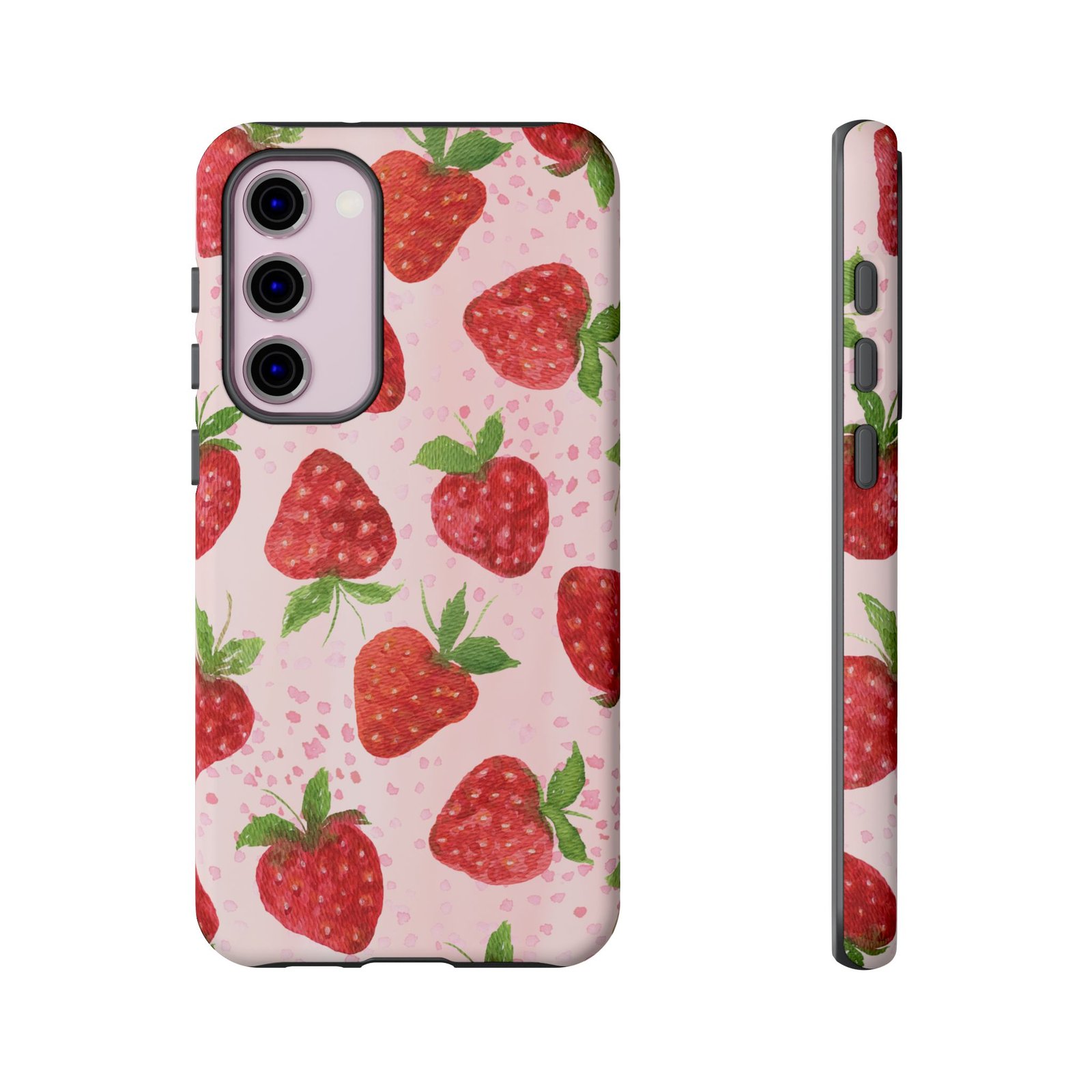 Strawberry Tough Phone Case | Cute Berry Phone Cover, Floral Phone Case, Summer Accessory, Gift for Her, Trendy Tech - Image 93