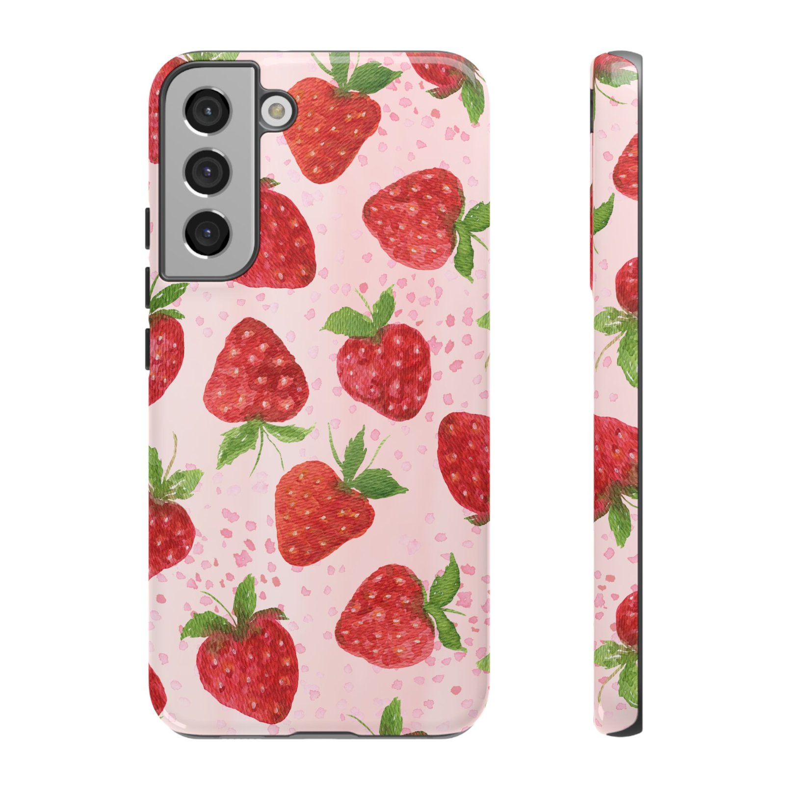 Strawberry Tough Phone Case | Cute Berry Phone Cover, Floral Phone Case, Summer Accessory, Gift for Her, Trendy Tech - Image 65