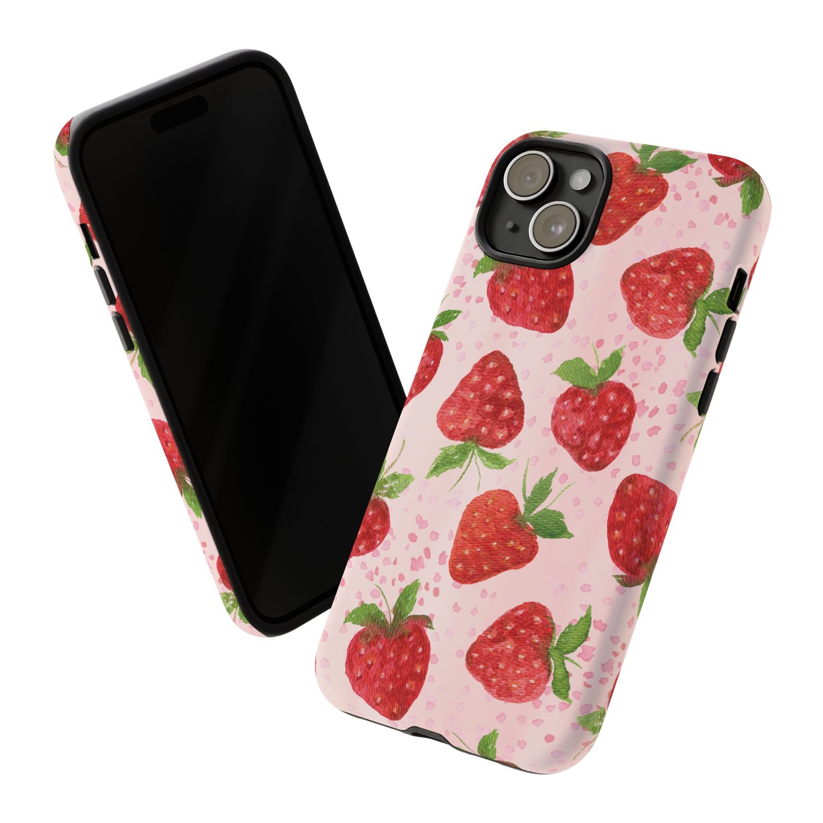 Strawberry Tough Phone Case | Cute Berry Phone Cover, Floral Phone Case, Summer Accessory, Gift for Her, Trendy Tech - Image 131