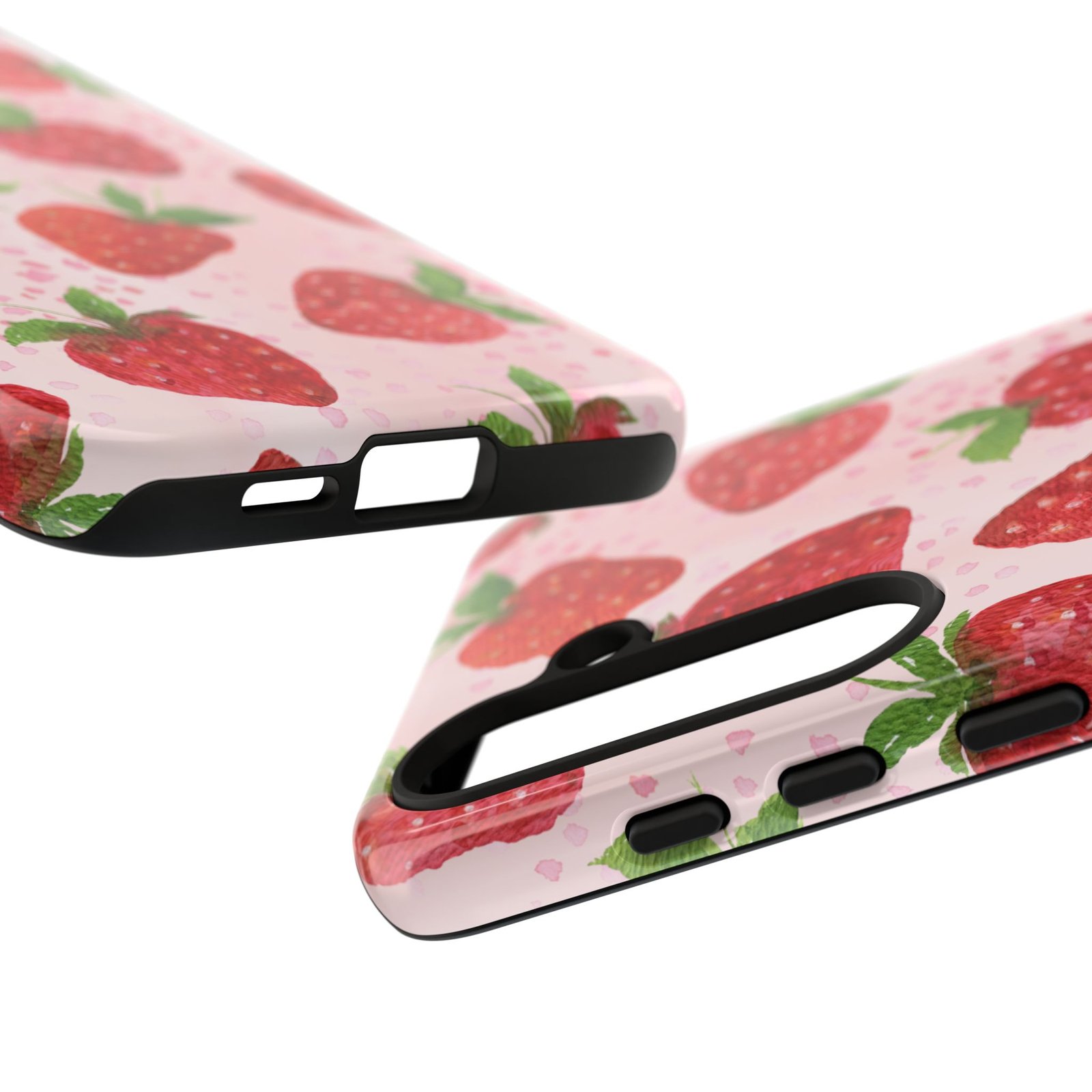 Strawberry Tough Phone Case | Cute Berry Phone Cover, Floral Phone Case, Summer Accessory, Gift for Her, Trendy Tech - Image 155
